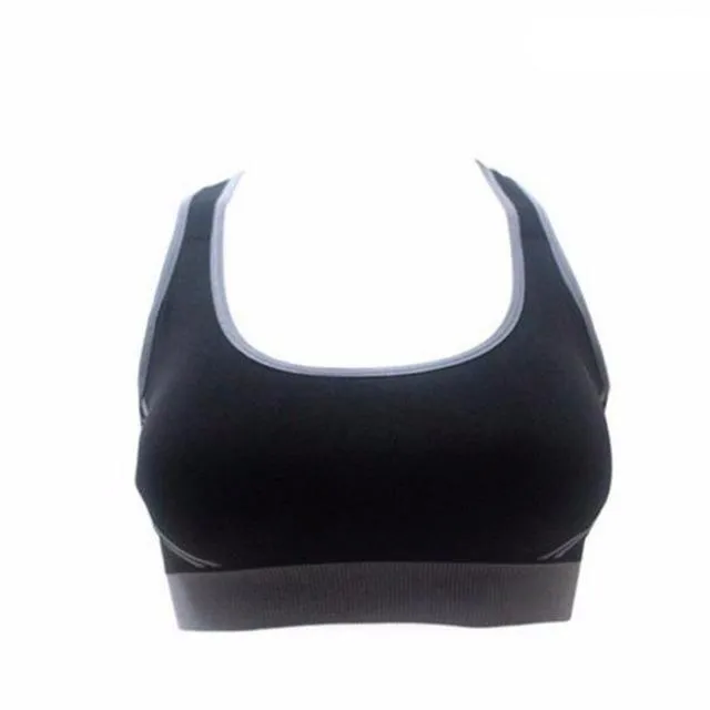 2 Color Contrast Padded Sports Bra