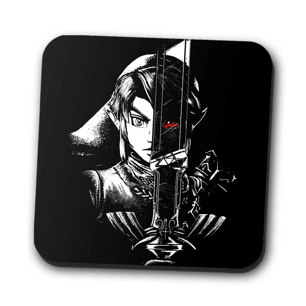 A Hero's Dark Reflection - Coasters