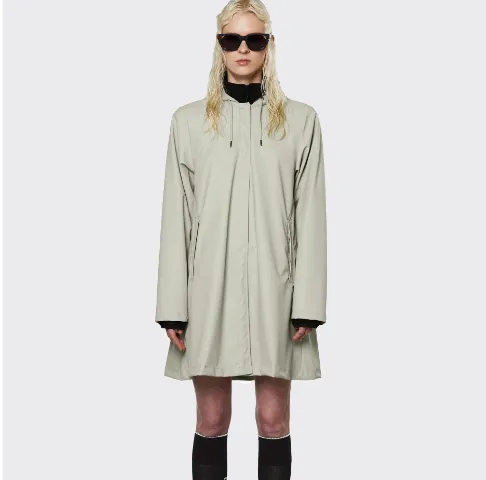 A line rain jacket