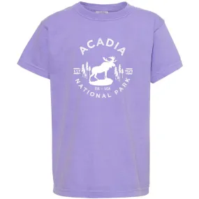 Acadia National Park Youth Comfort Colors T shirt