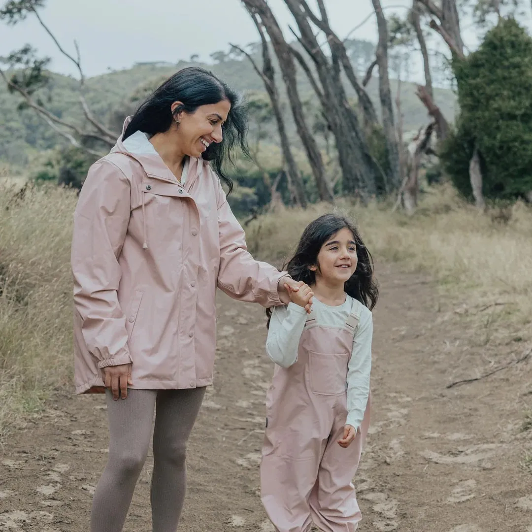 Adult Rain Jacket Dusty Pink