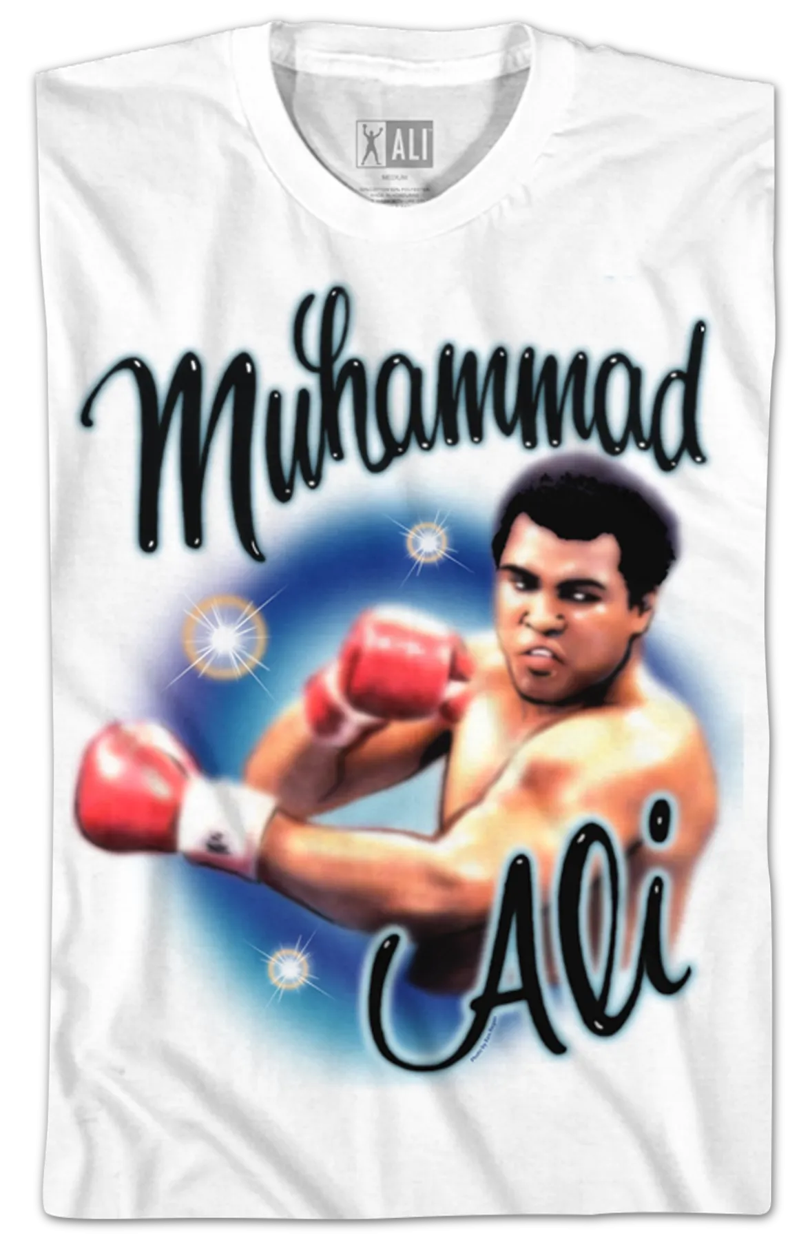 Airbrush Muhammad Ali T-Shirt