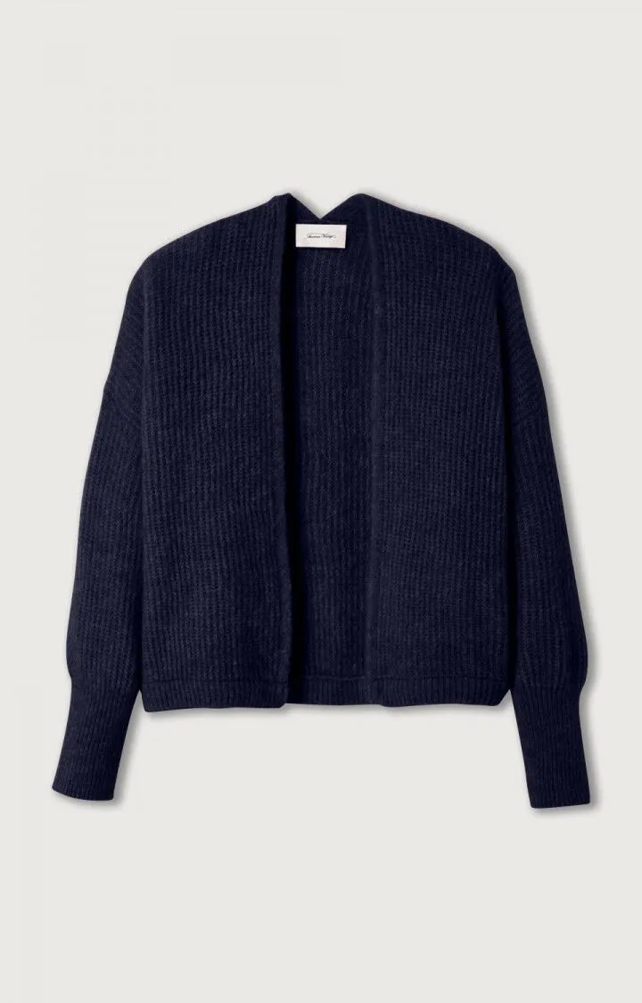 American Vintage East Jumper in Navy Melange