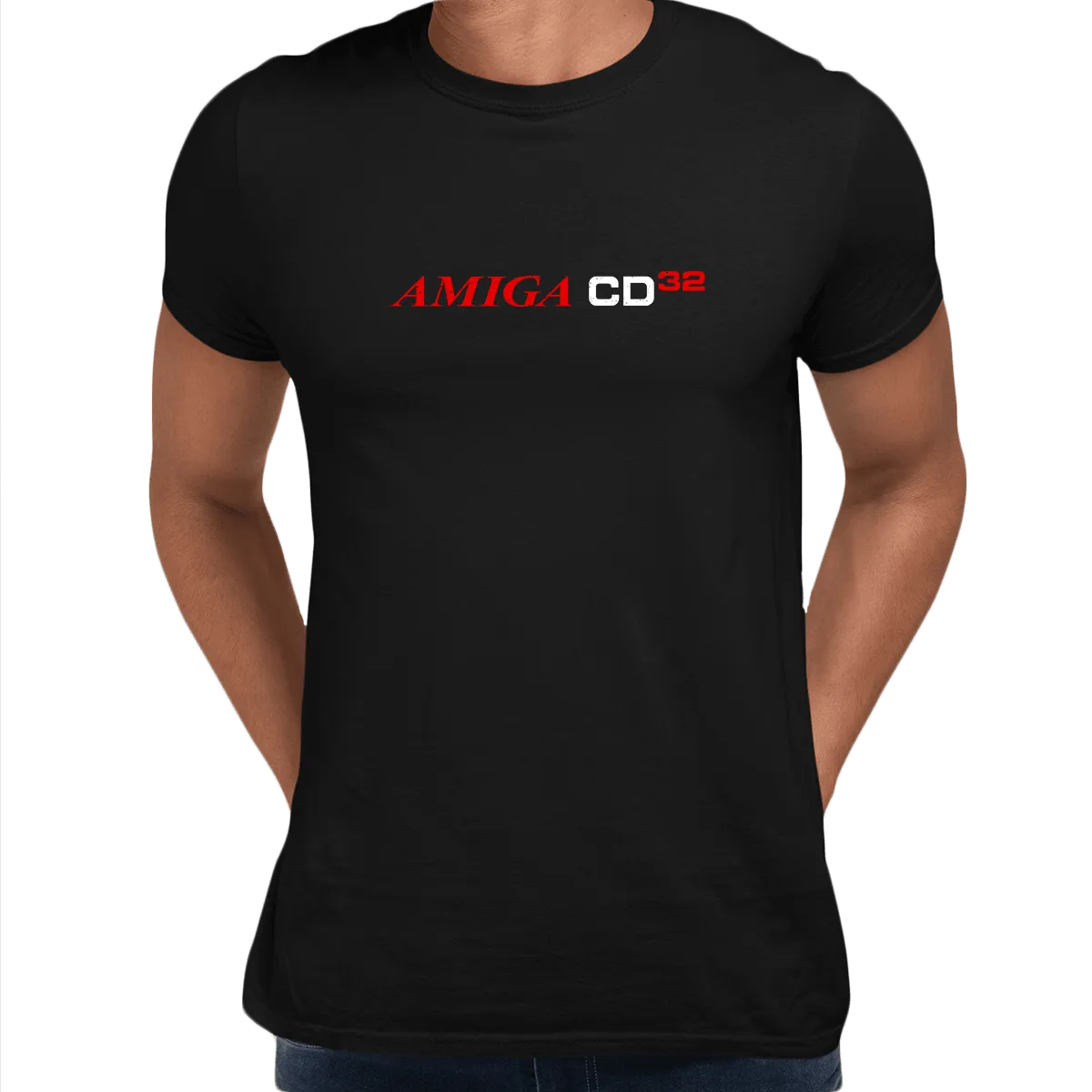 Amiga CD 32 Retro Game Console Arcade Unisex T-Shirts OLD SKOOL Fast Delivery