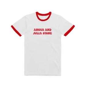 Angus and Julia / Red Ringer T-shirt