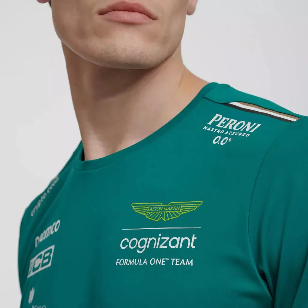 Aston Martin Cognizant F1 2023 Men's Team T-Shirt- Green