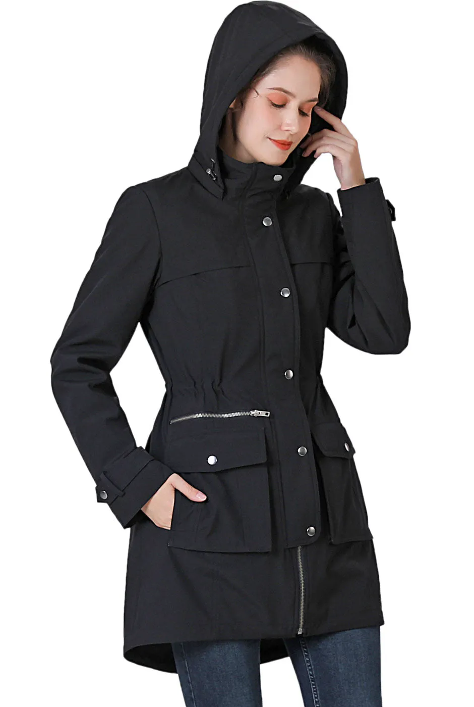 BGSD Women Amelia Waterproof Hooded Parka Coat with Removable Liner