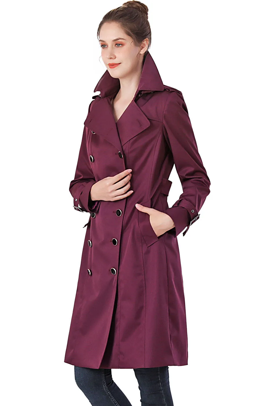 BGSD Women Karla Waterproof Trench Coat