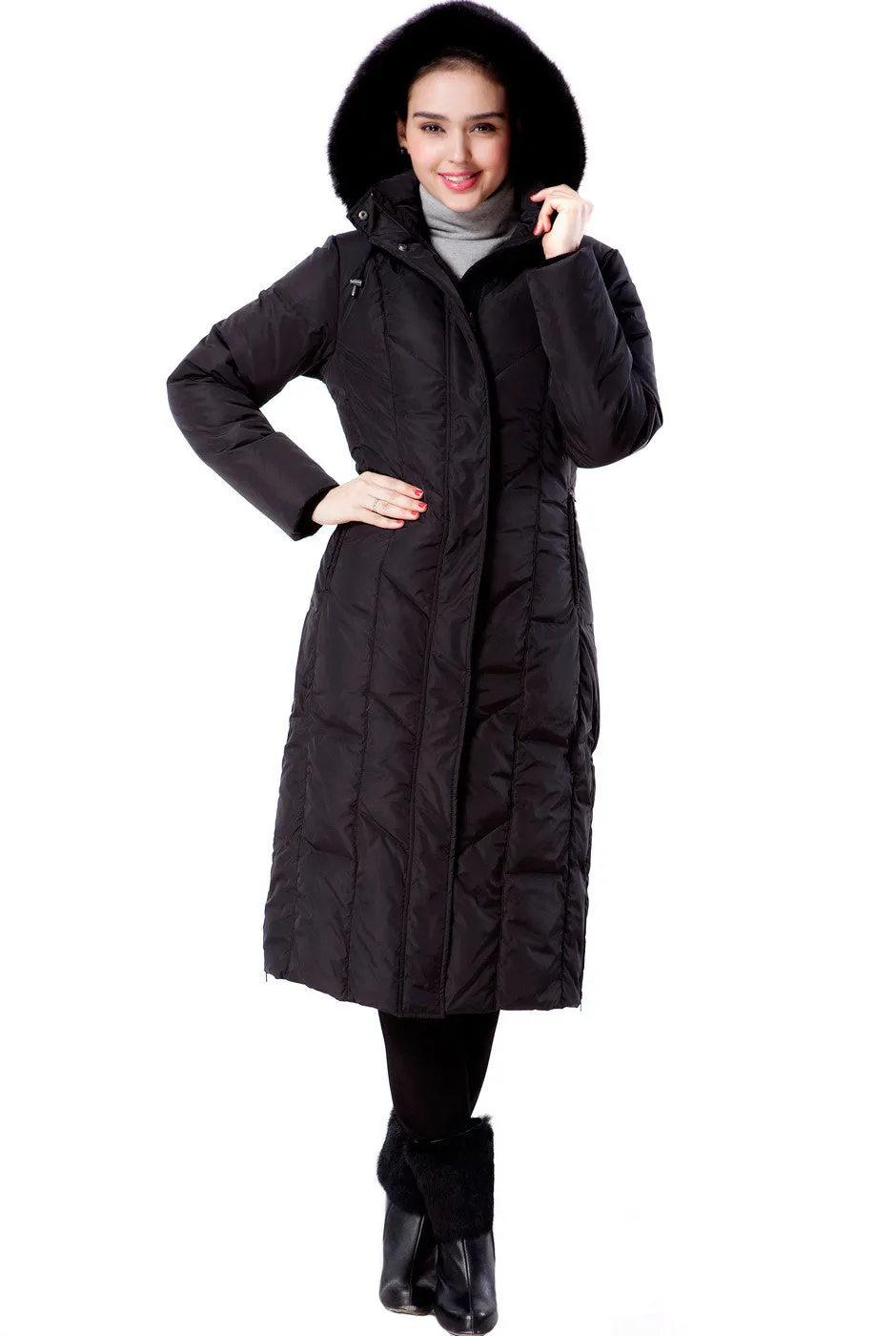 BGSD Women's "Tisha" Waterproof Down Parka Coat