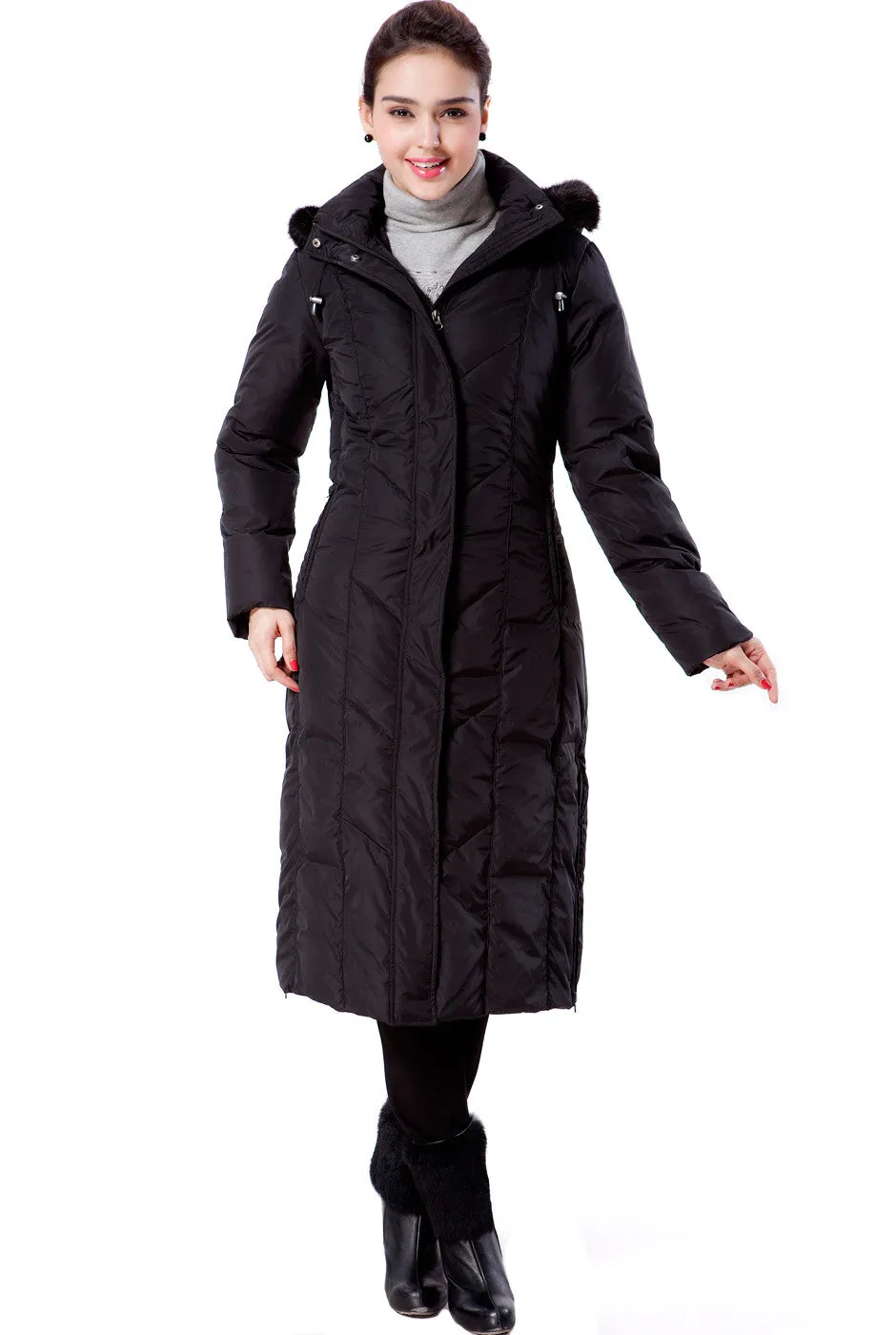 BGSD Women's "Tisha" Waterproof Down Parka Coat