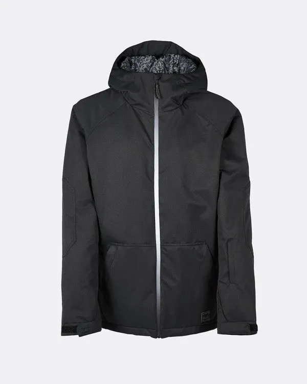 Billabong Mens All Day Snowboard Jacket - Black Caviar