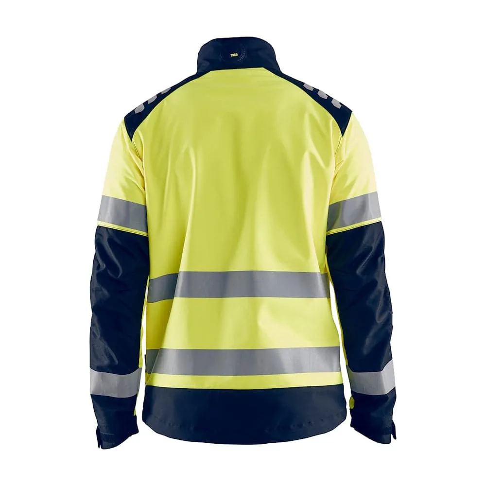 Blaklader 4497 Hi-Vis Waterproof Windproof Softshell Jacket