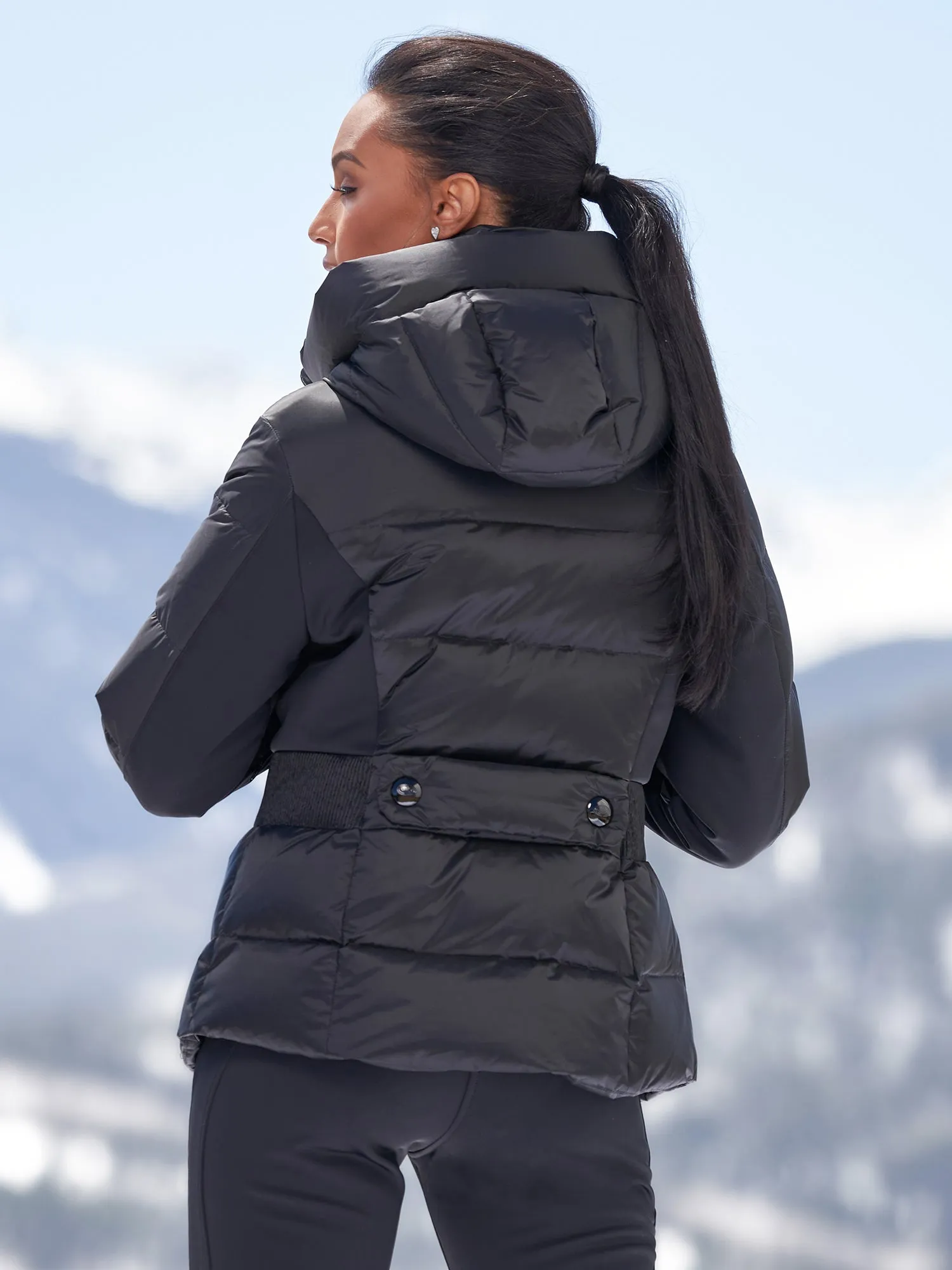 Bouton Down Ski Jacket