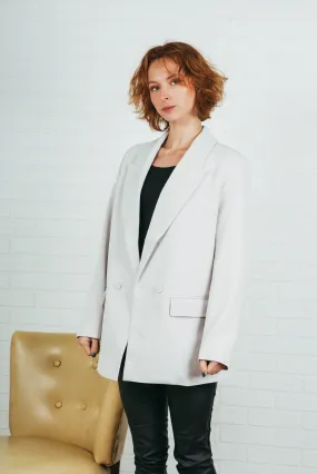 Boyfriend style dress jacket