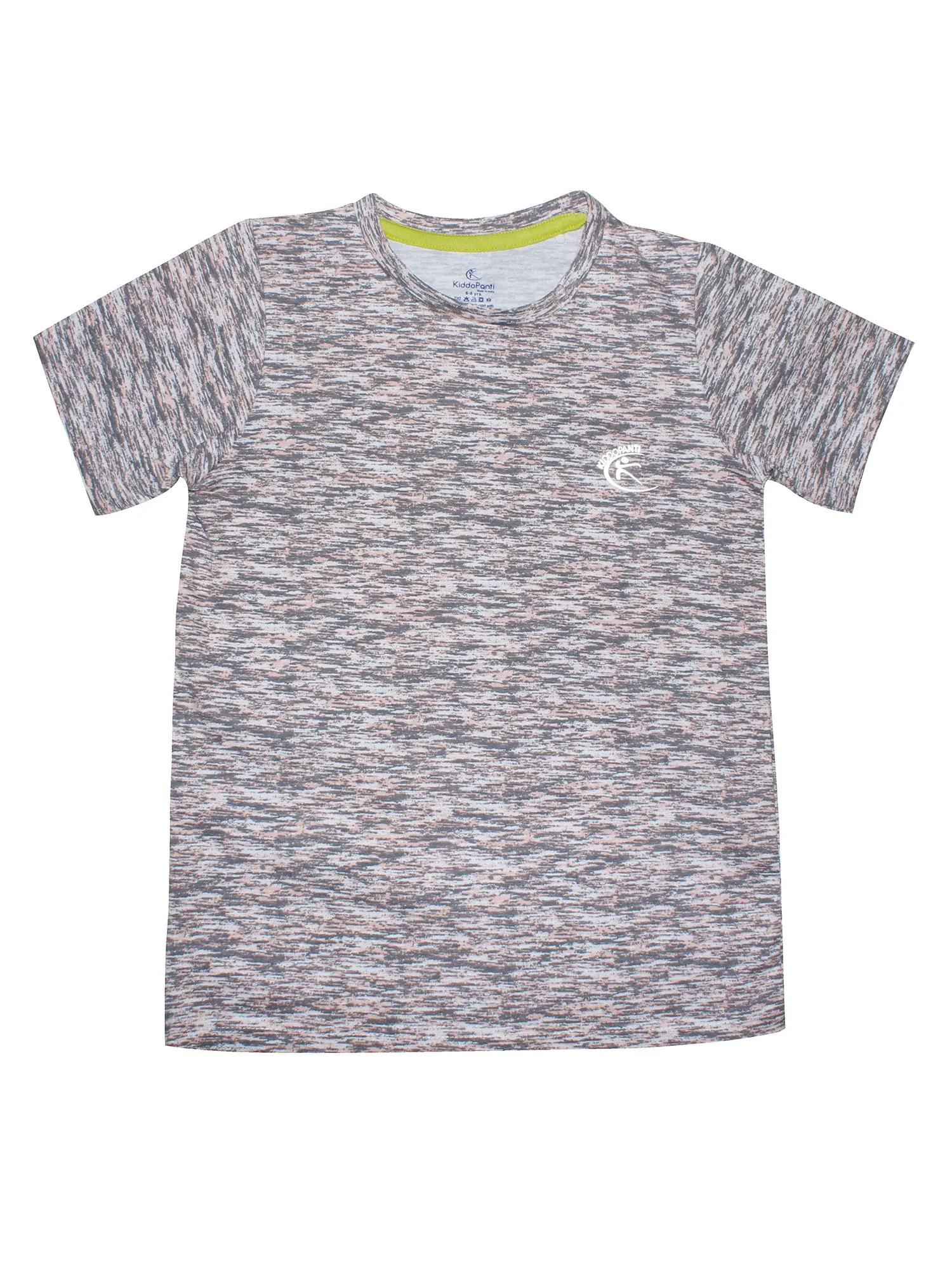 Boys Round Neck Half Sleeve Tee