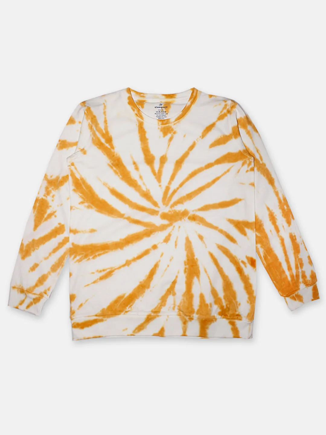 Boys Tie and Dye Round Neck Full Sleeve Tee Shirt