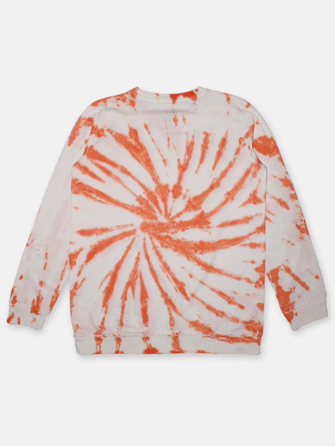 Boys Tie and Dye Round Neck Full Sleeve Tee Shirt