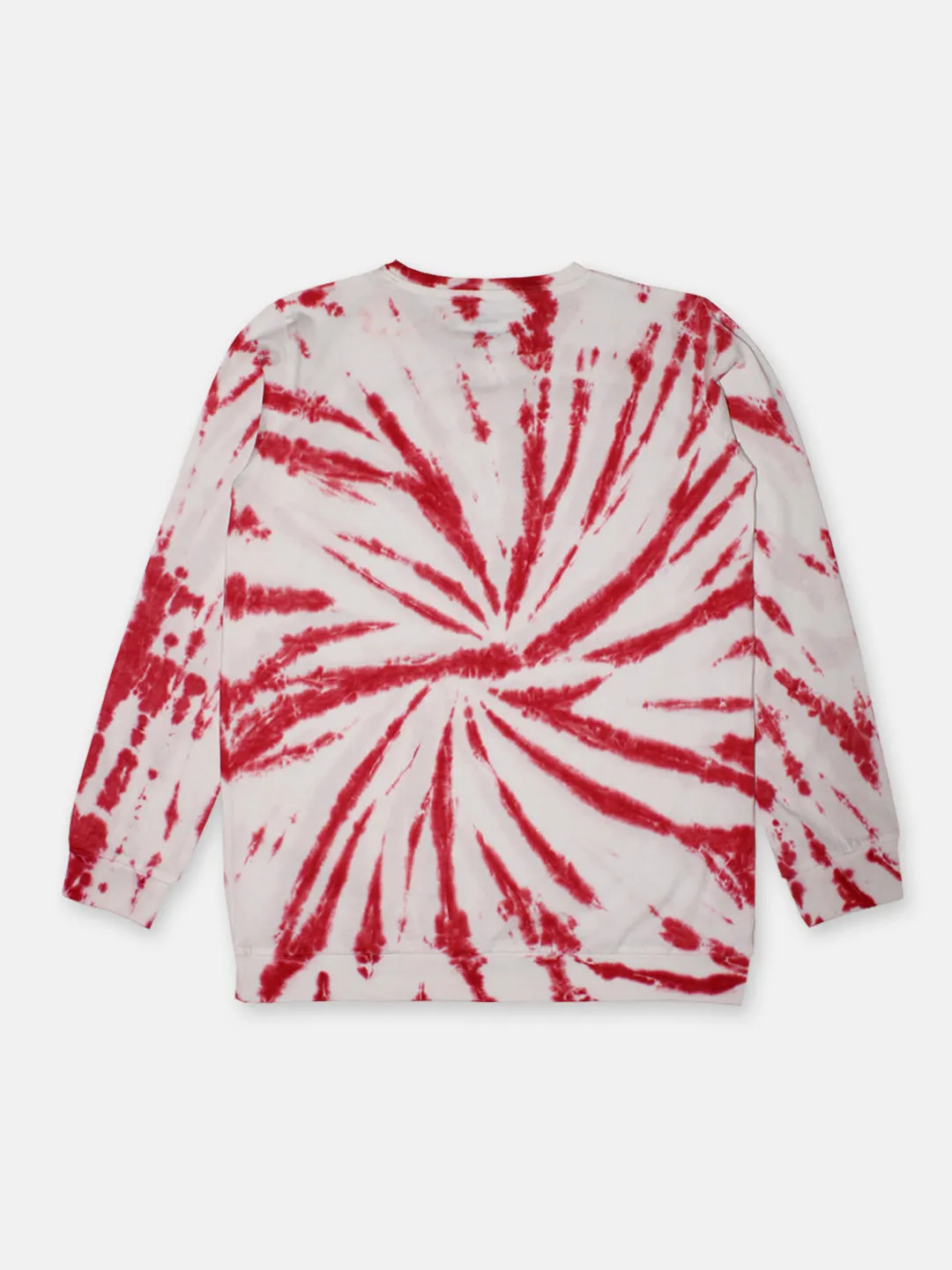 Boys Tie and Dye Round Neck Full Sleeve Tee Shirt