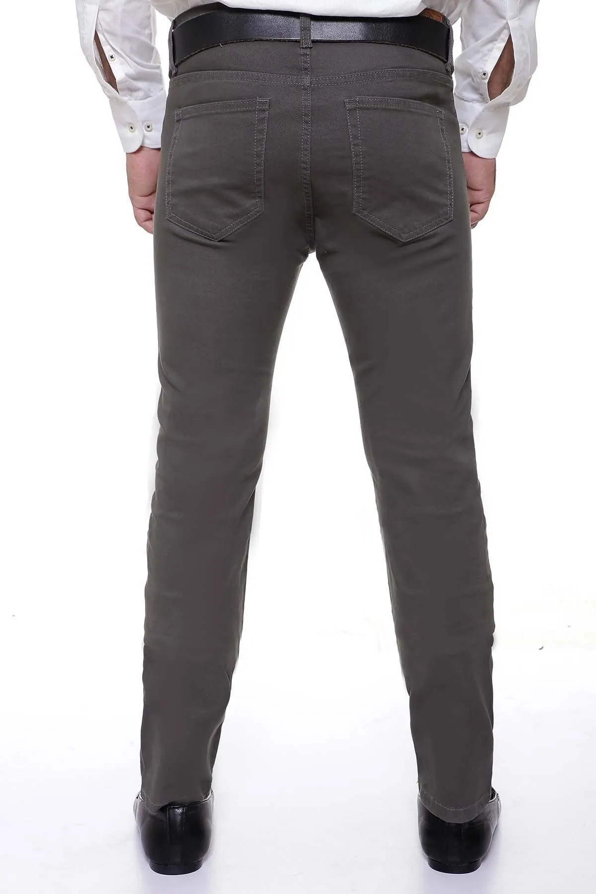 C PANT 5 POCKET SLIM FIT OLIVE