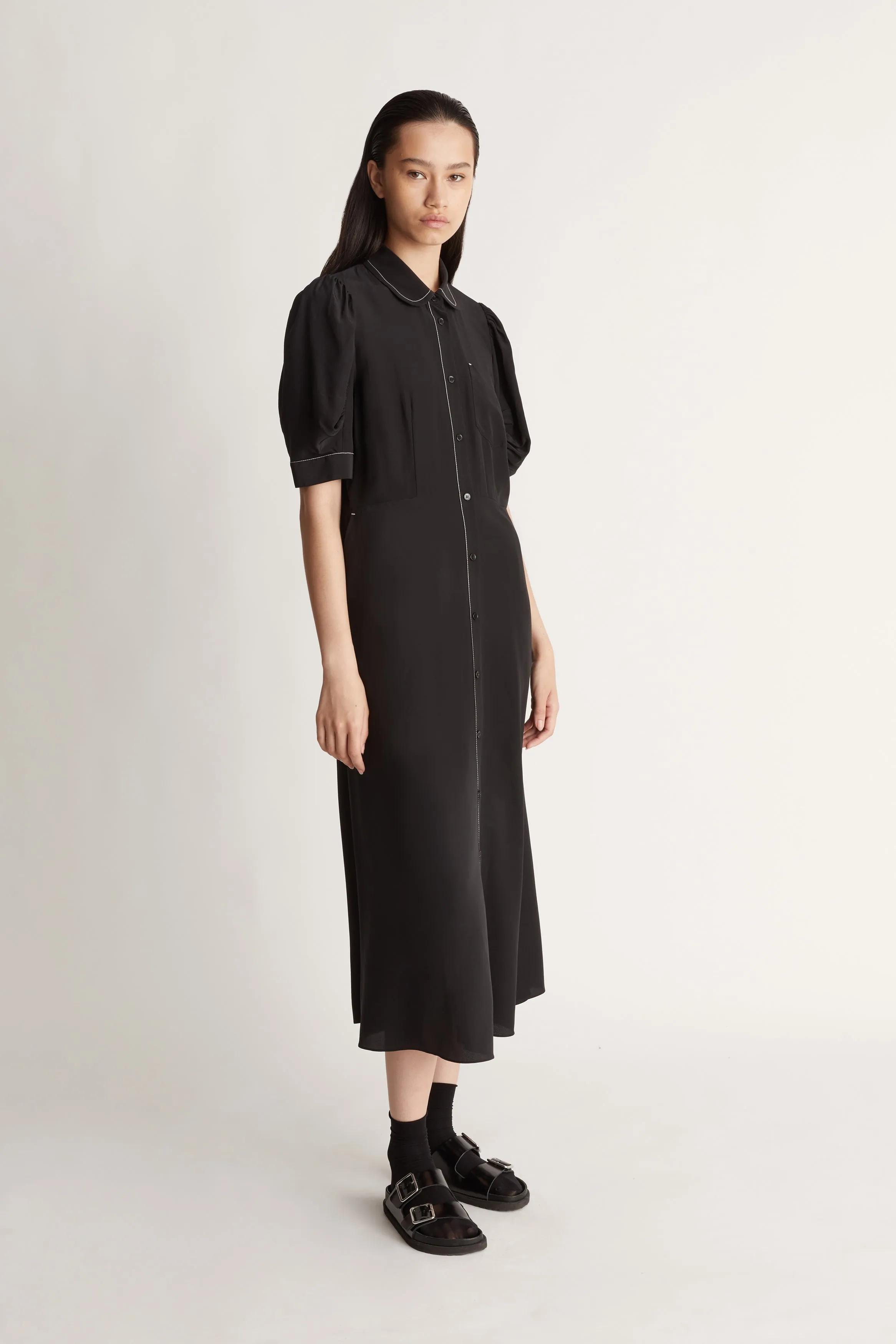 Cassini Short Sleeve Dress