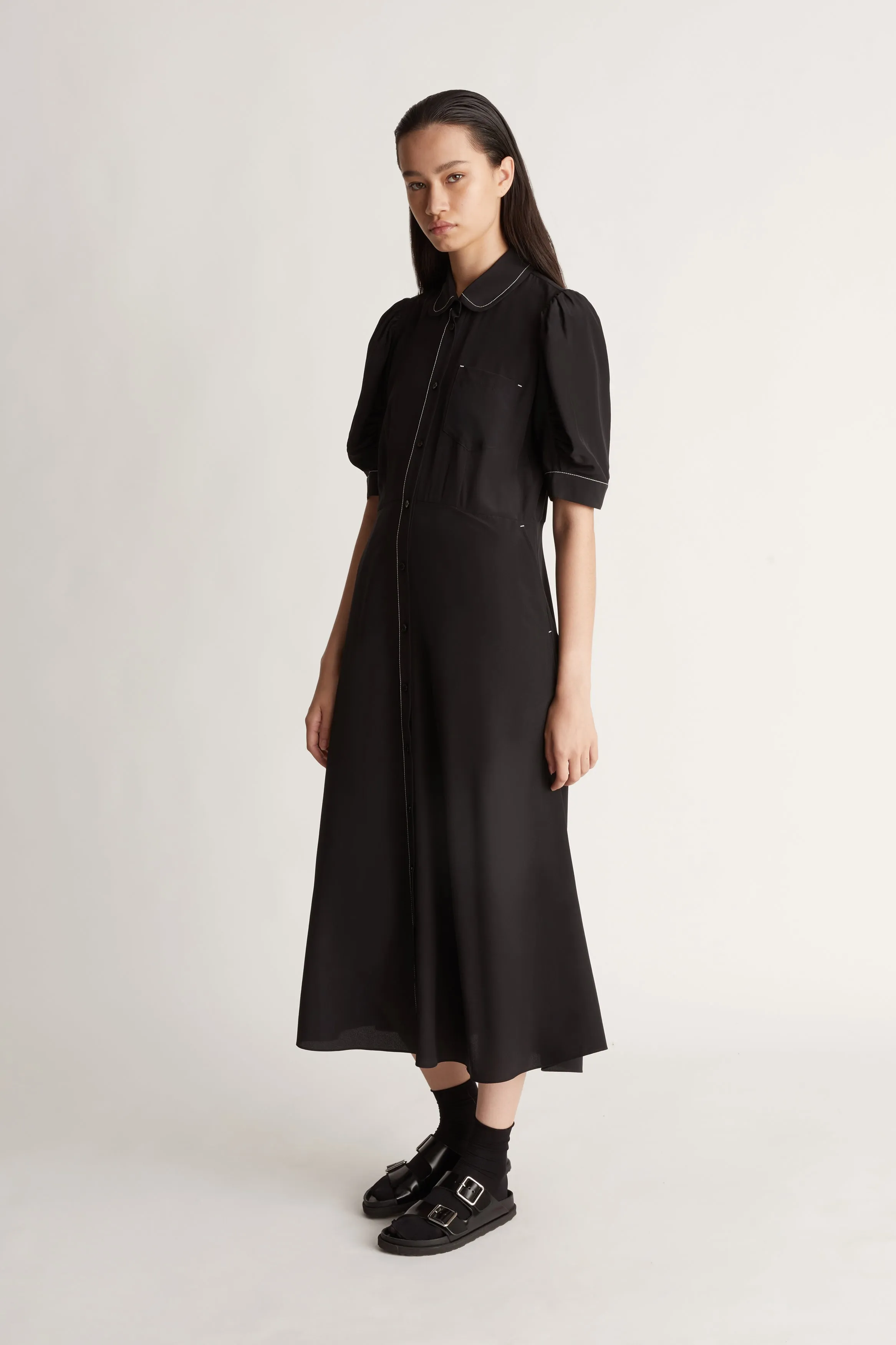 Cassini Short Sleeve Dress