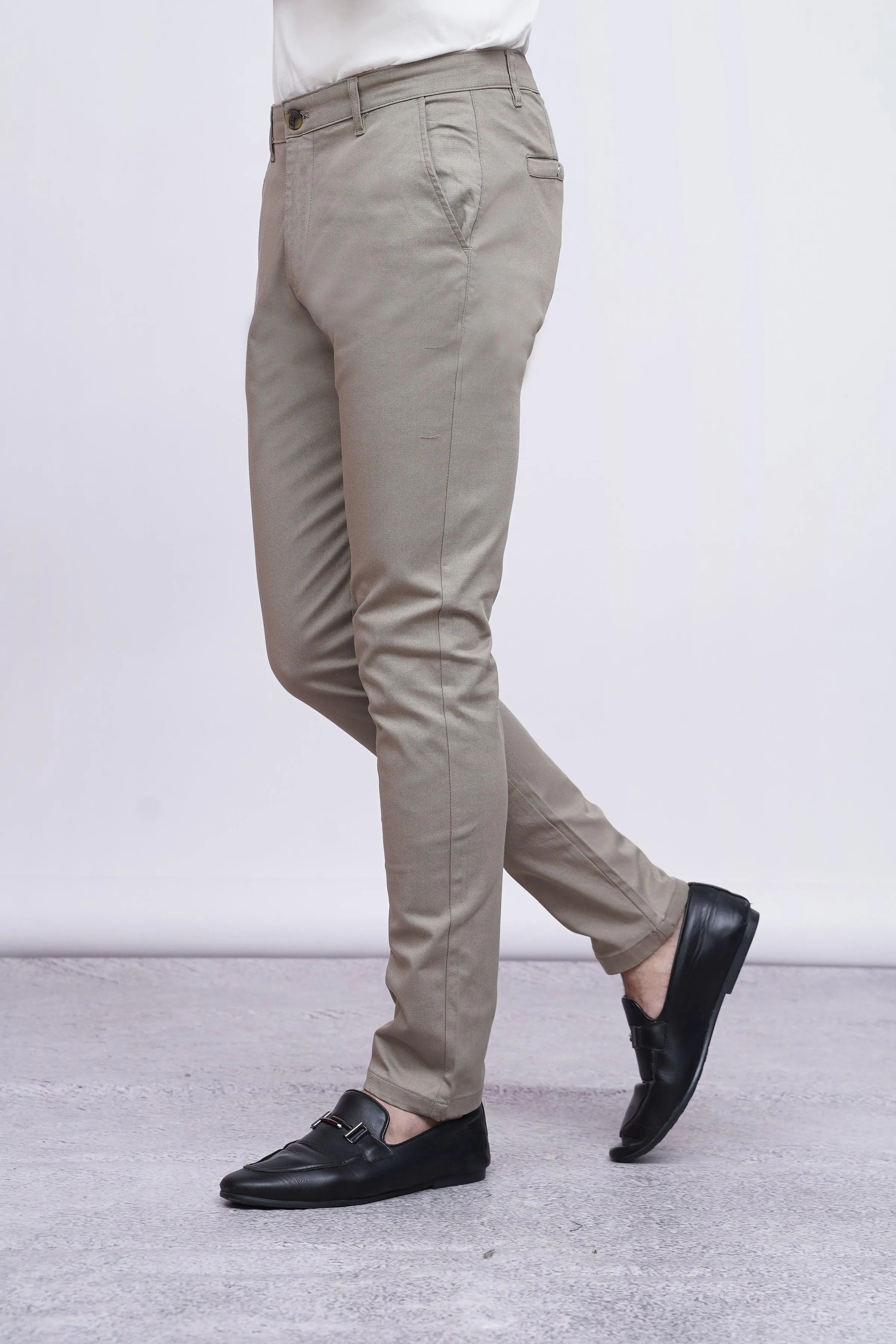 CASUAL PANT CROSS POCKET LIGHT KHAKI