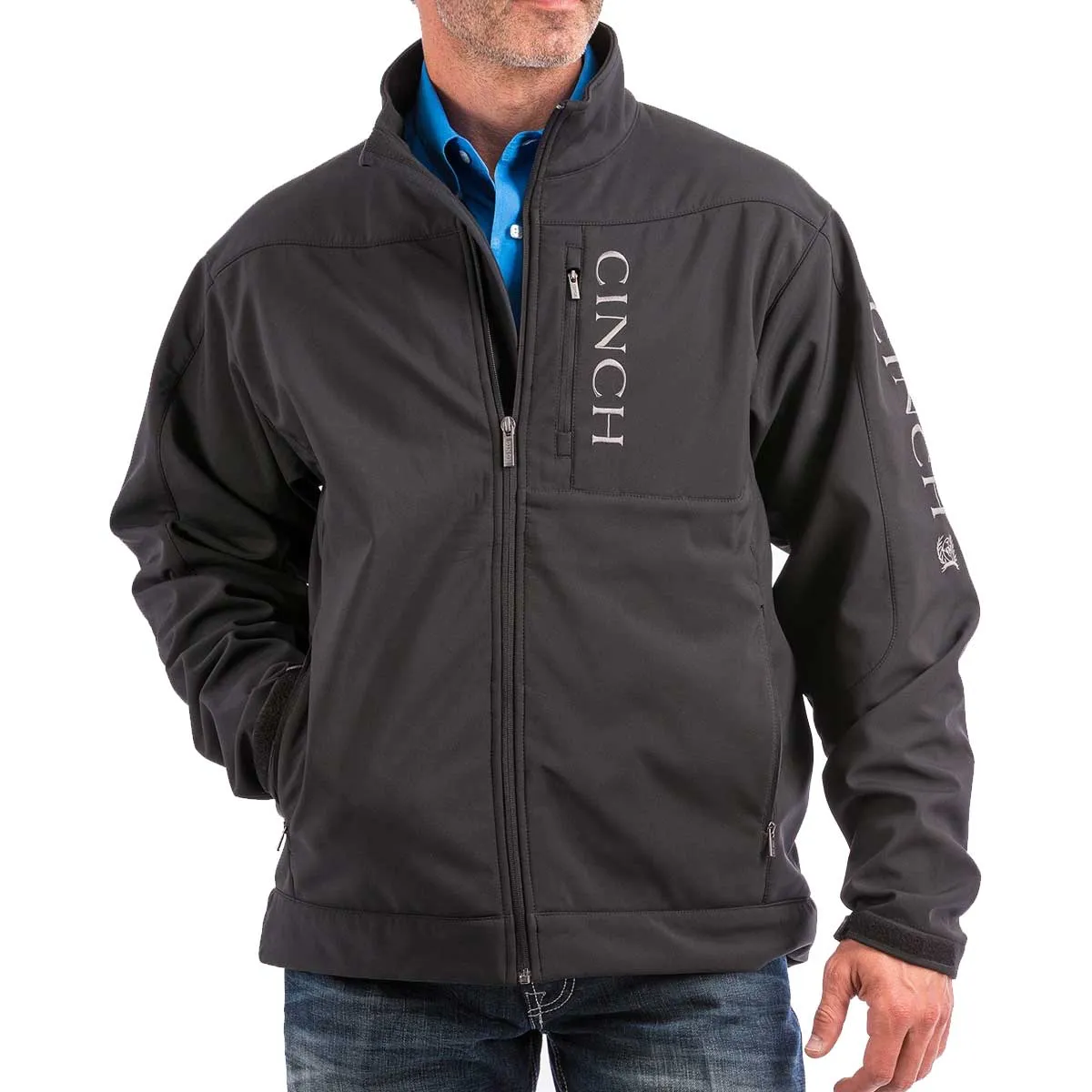 Cinch Men's Bonded Concealed Carry Jacket - Black