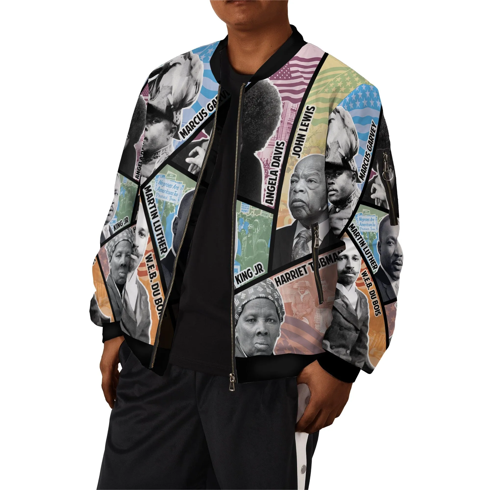 Civil Rights Icons Bomber Jacket