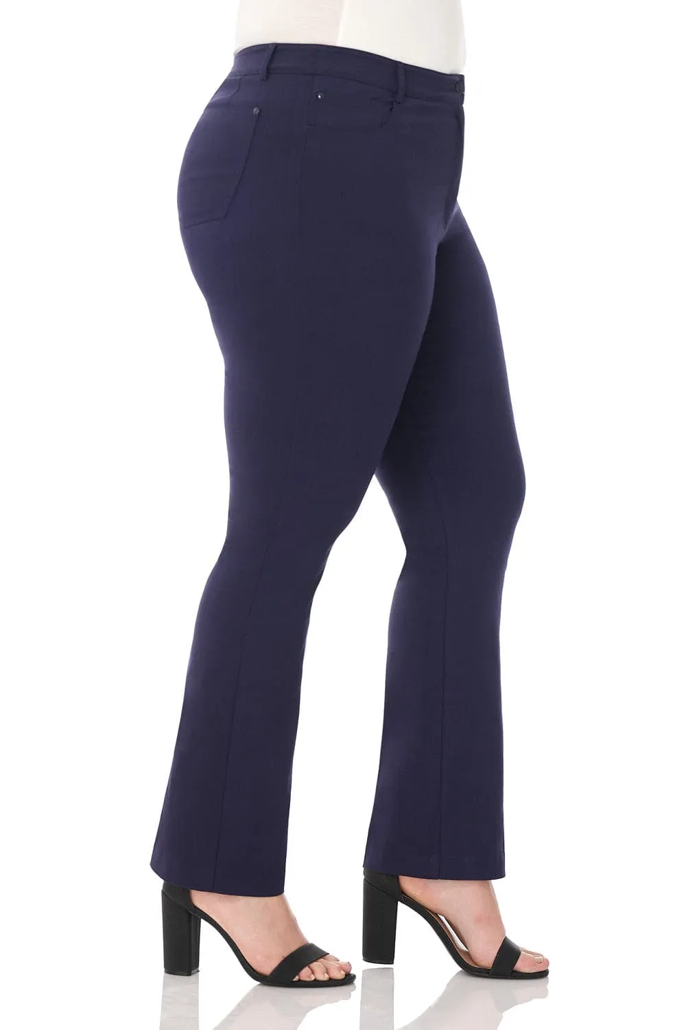 Curvy Tummy Control Pants with 5 Pockets