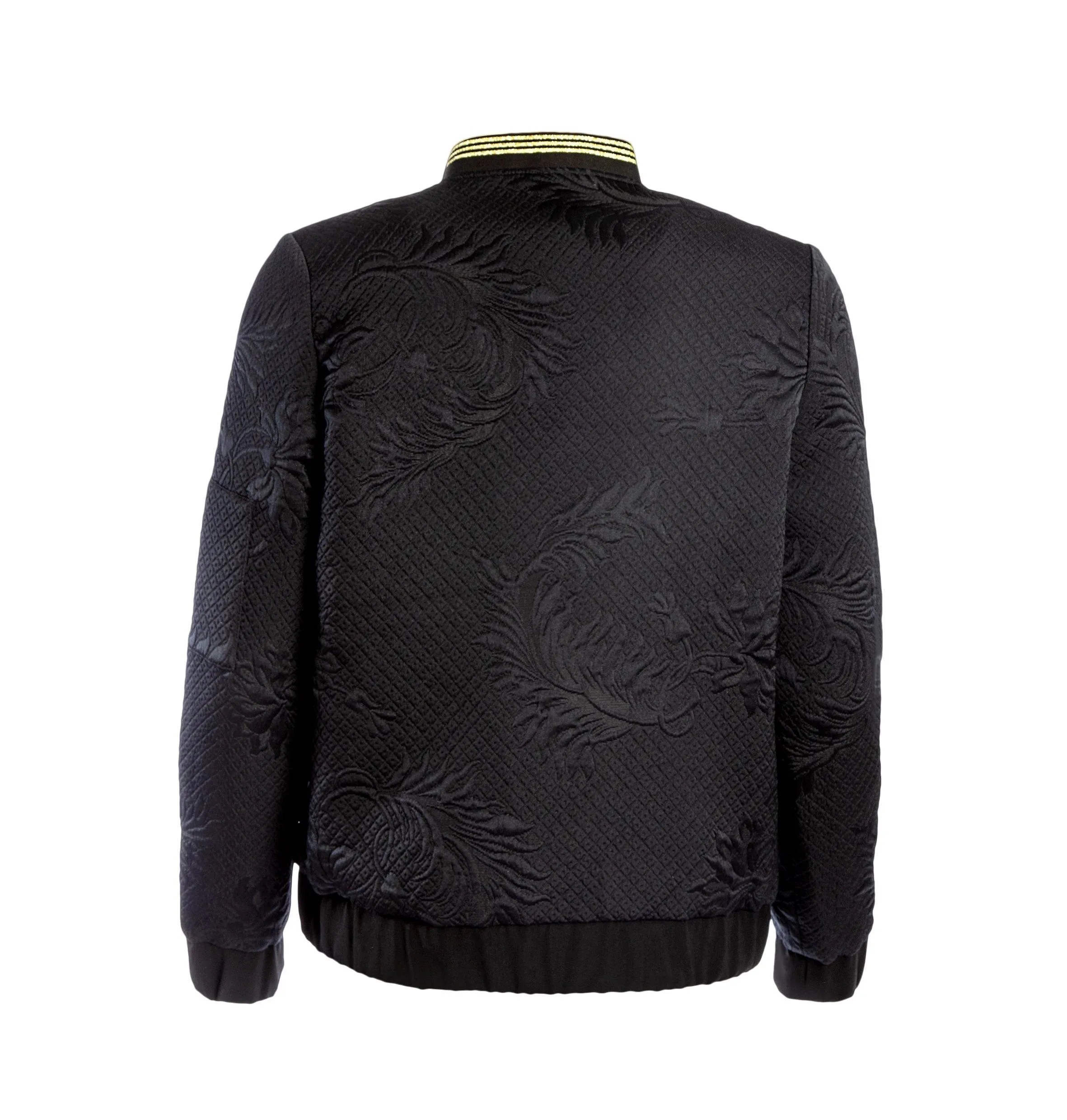 Dark Bloom Bomber Jacket