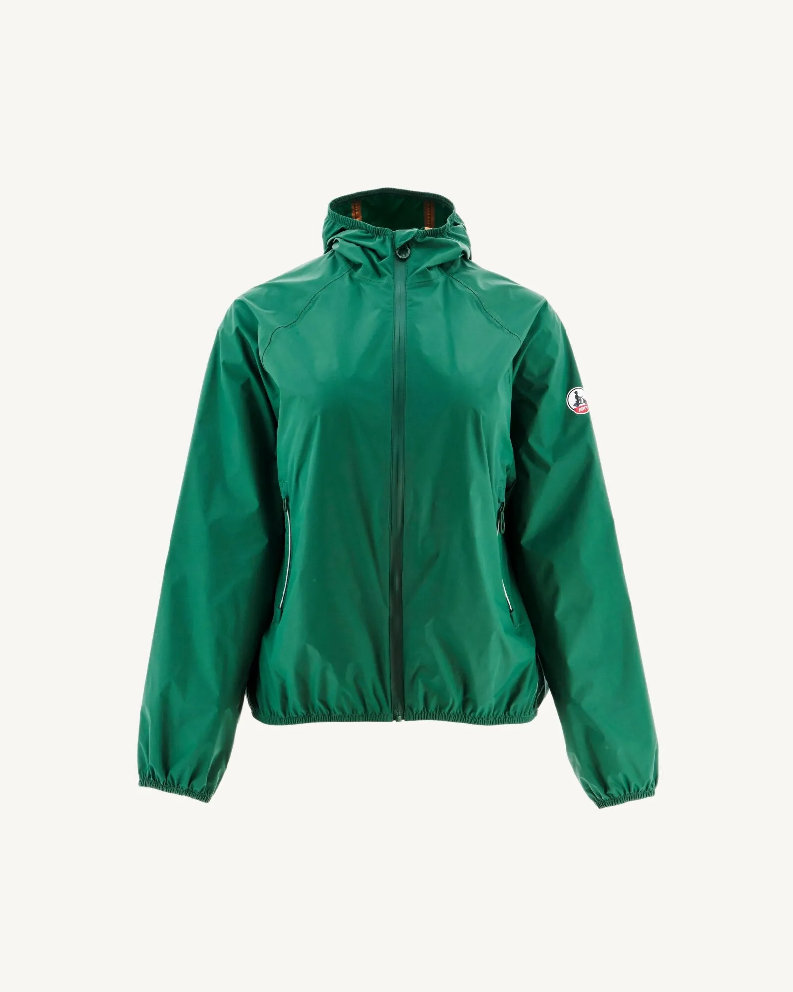 Dark green Singapore packable waterproof jacket