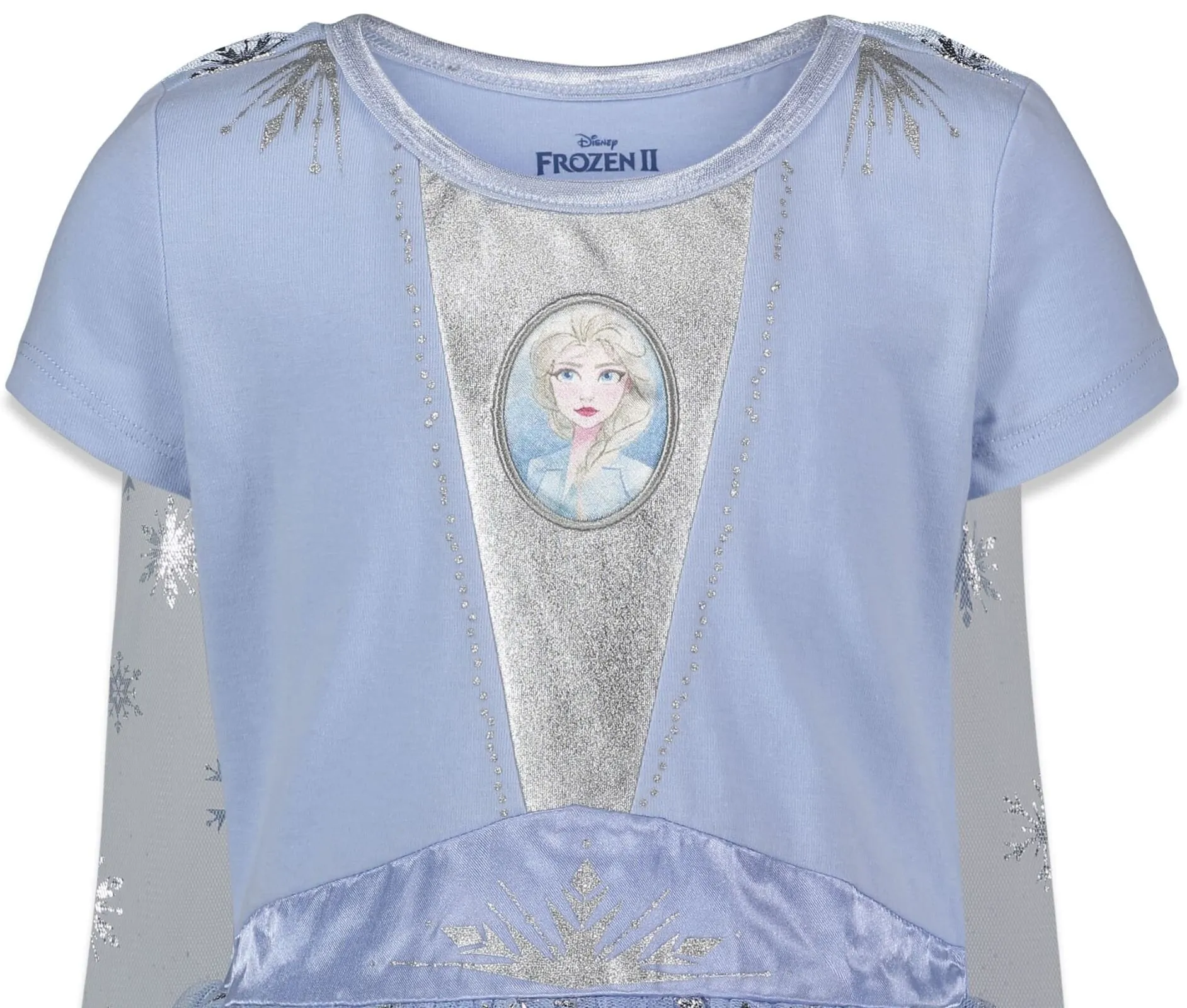 Disney Frozen Queen Elsa Gown and Headband