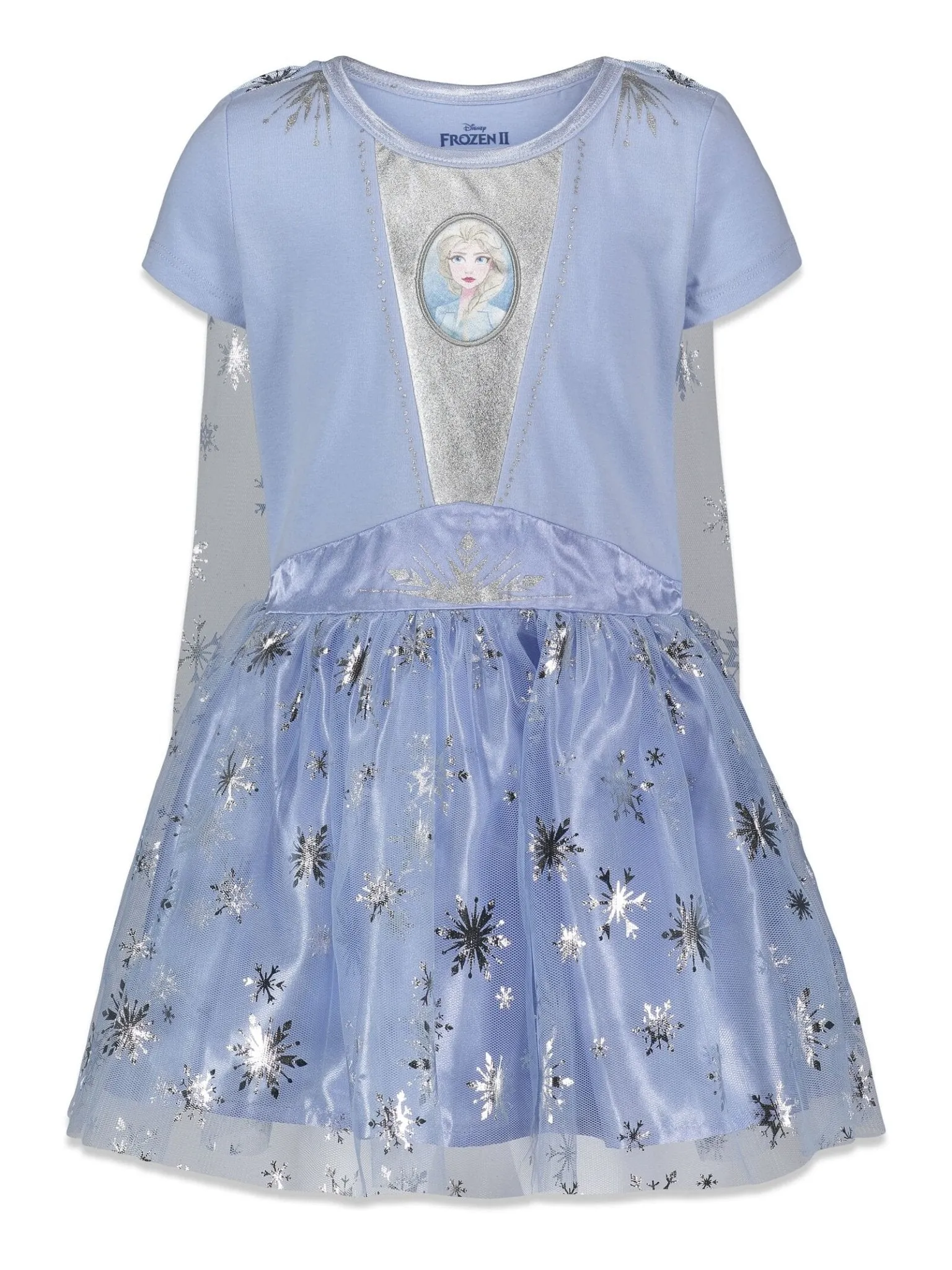 Disney Frozen Queen Elsa Gown and Headband