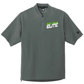 Elite - New Era Cage Short Sleeve 1/4-Zip Jacket - Graphite (NEA600)