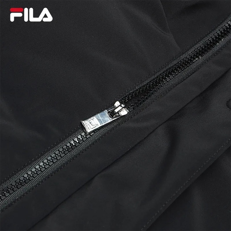 FILA CORE NORDIC POLAR LIGHT & ICEBREAKER CRUISE WHITE LINE BLUE Men Down Jacket in Black