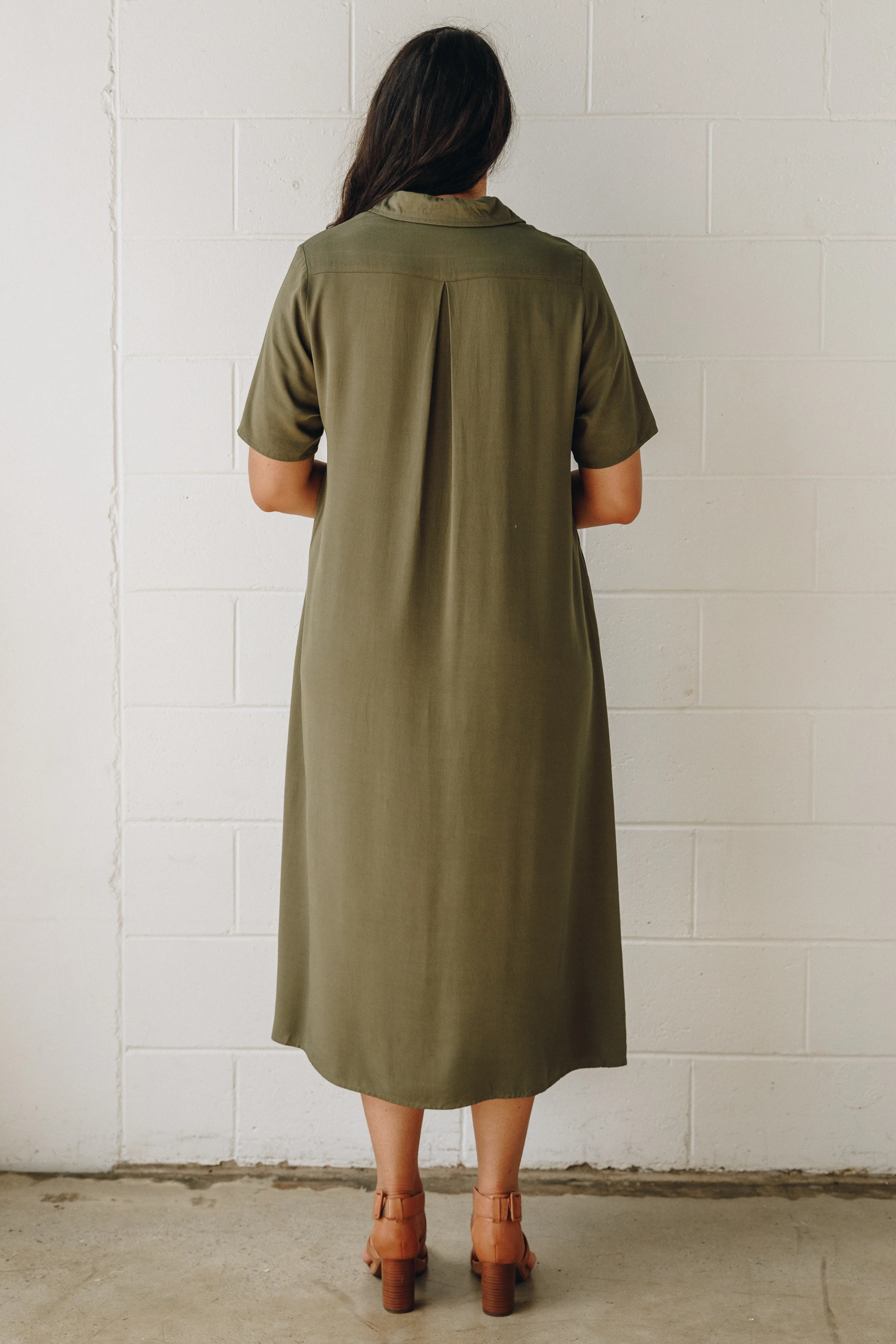 FINAL SALE Everyday Maxi Dress in Khaki