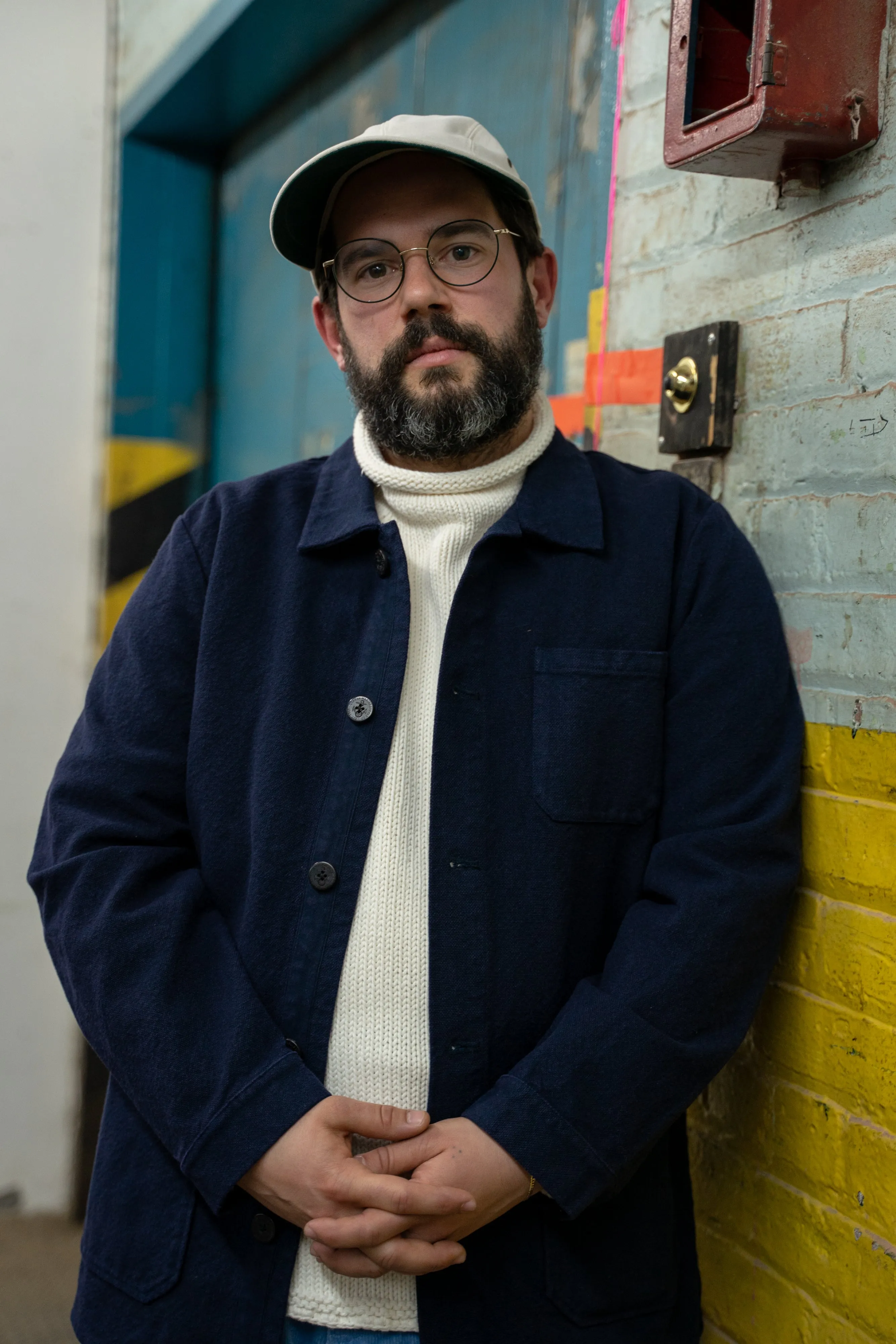 French Workman’s Jacket in Navy