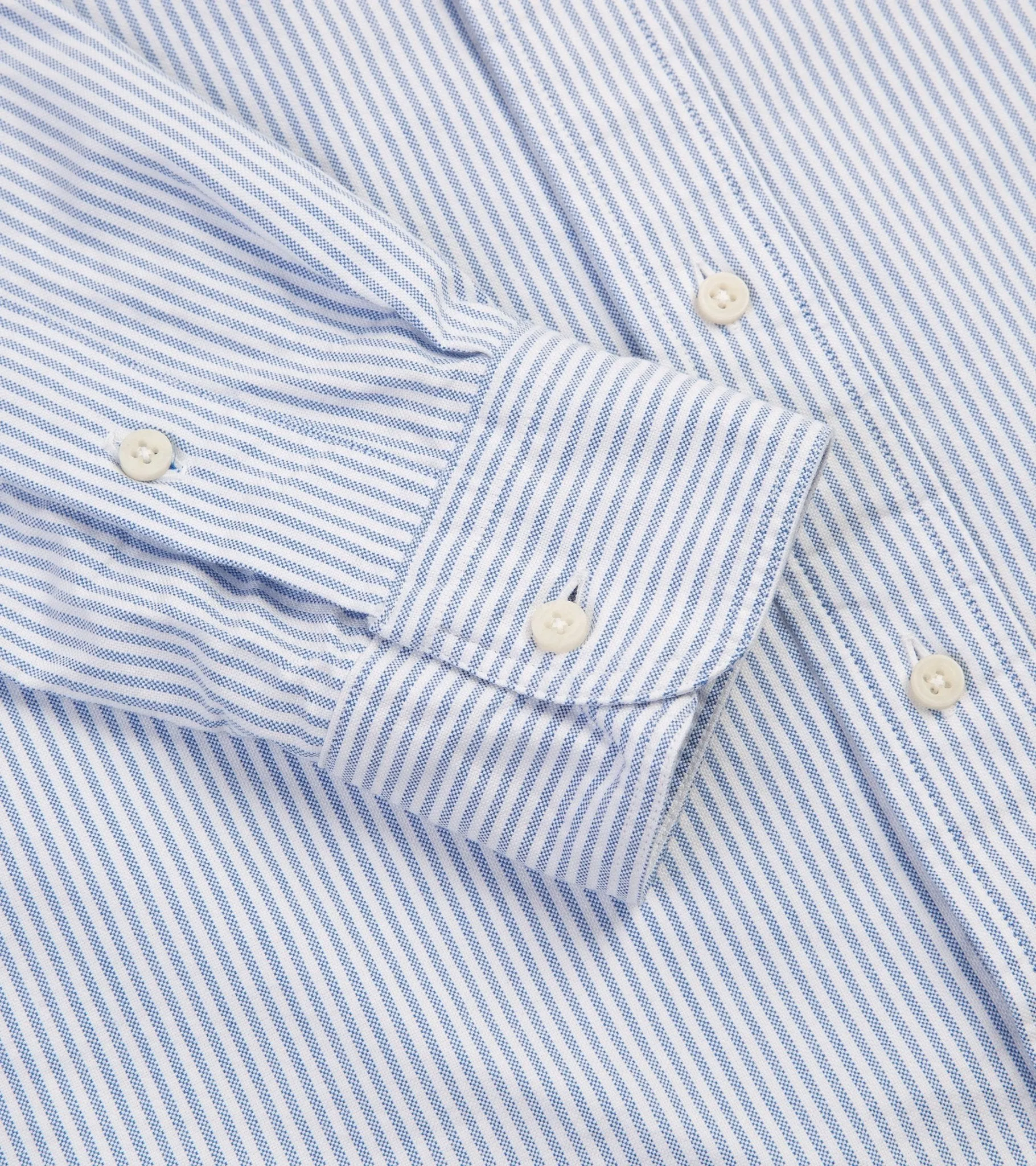 Gitman Vintage Oxford Shirt: Blue Stripe