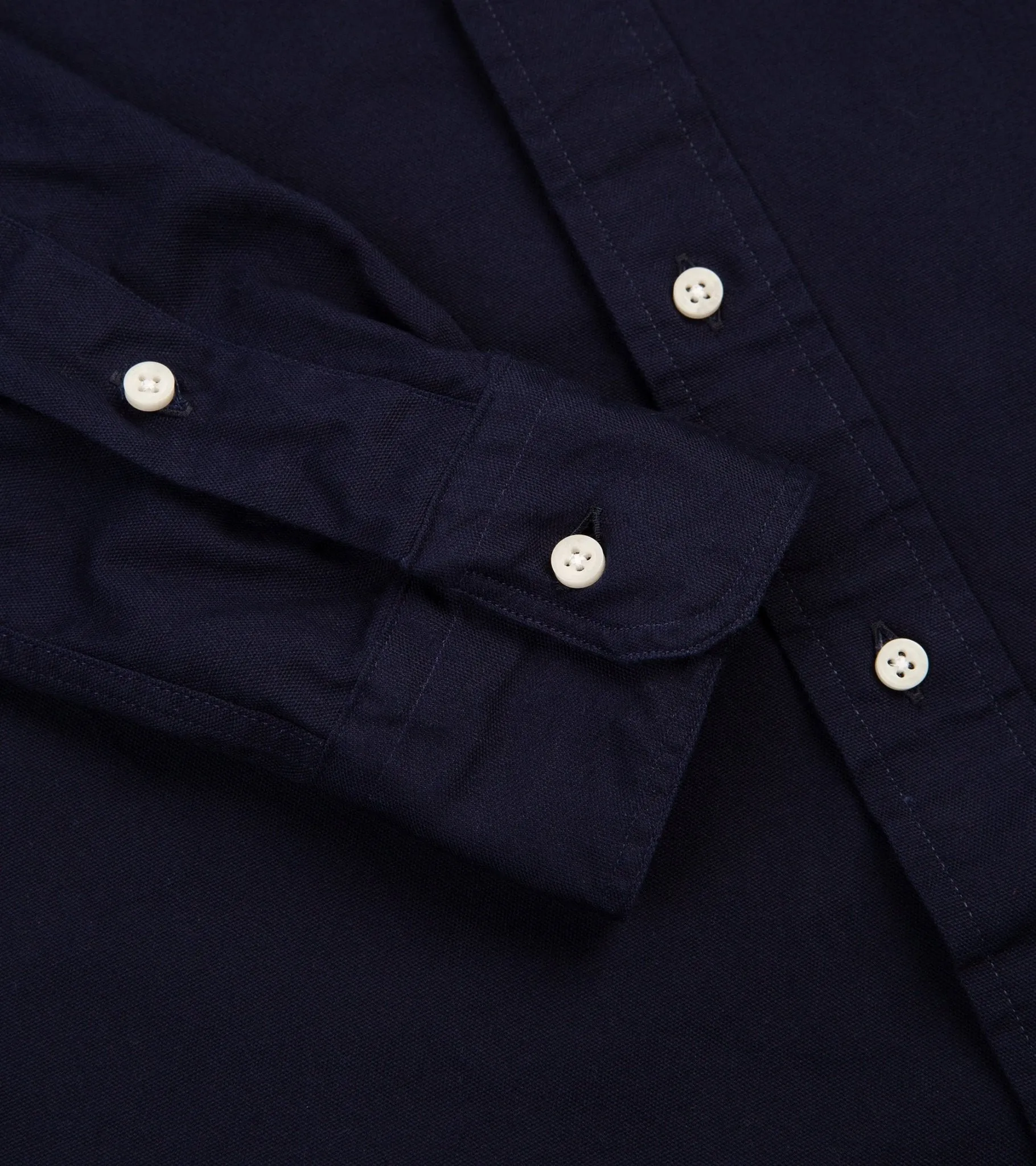 Gitman Vintage Oxford Shirt: Navy