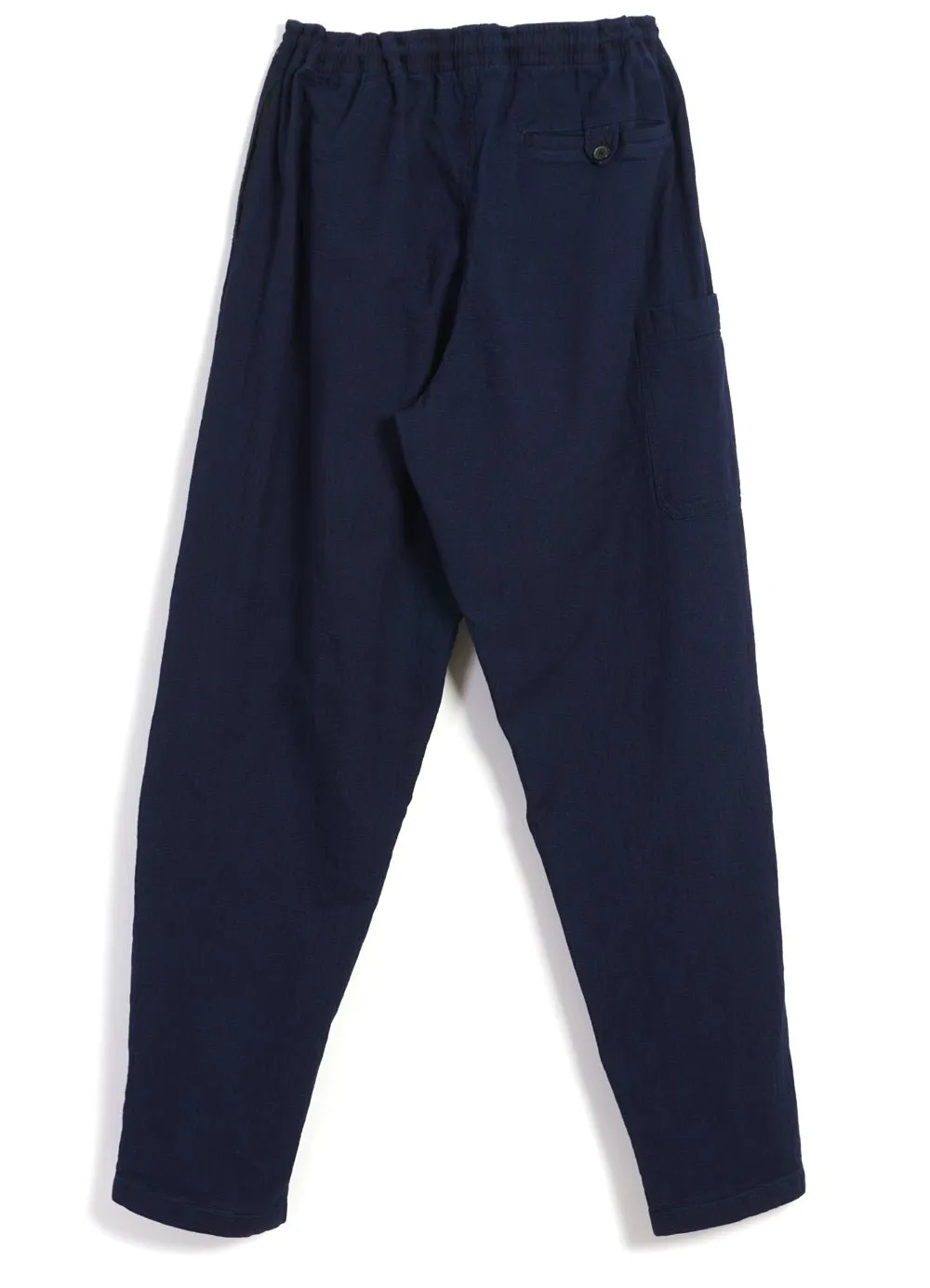 JACK | Casual Drawstring Pants | Waffle Indigo