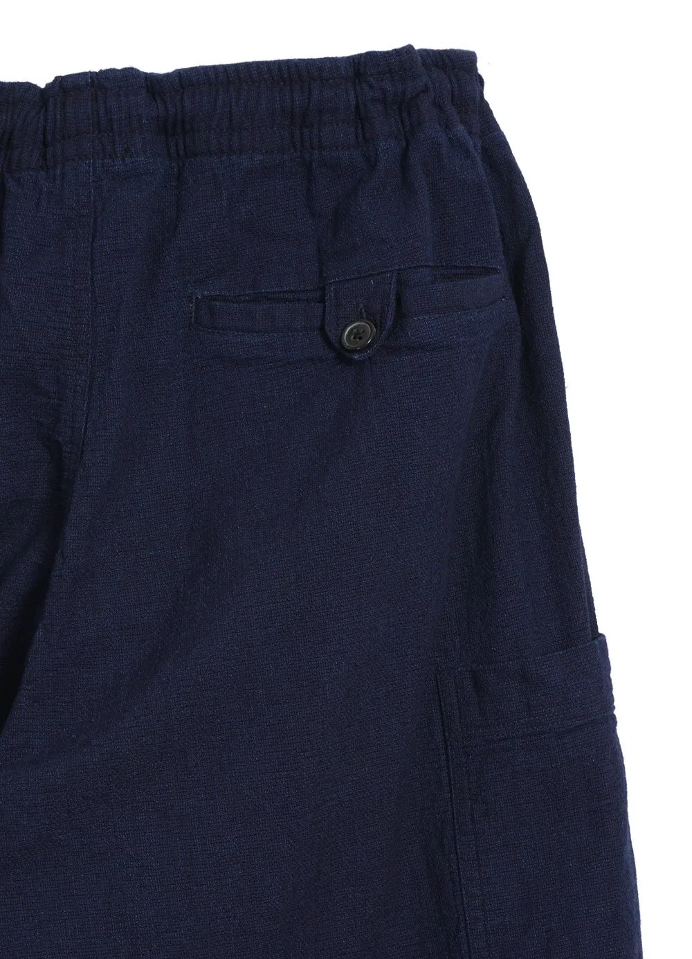 JACK | Casual Drawstring Pants | Waffle Indigo