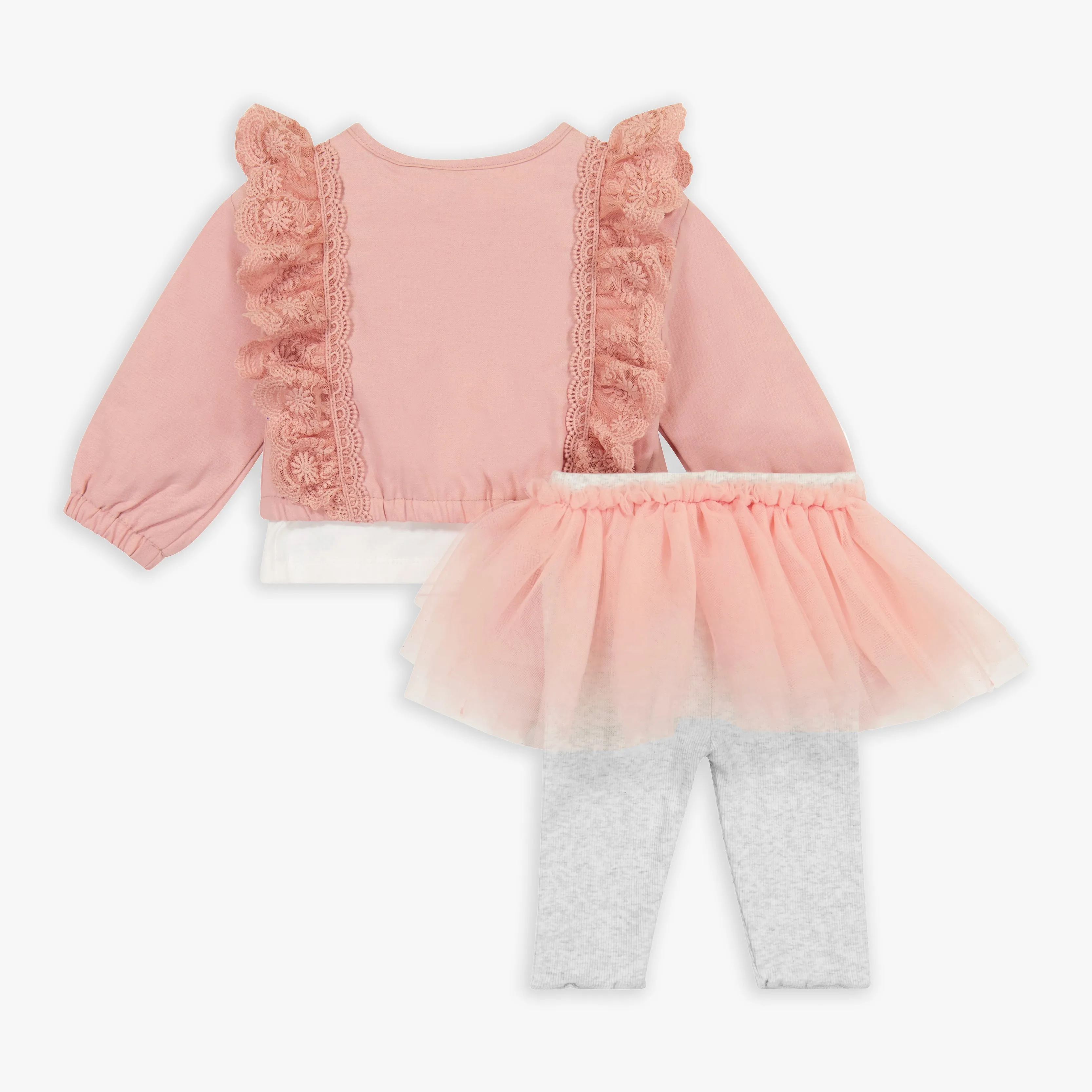 Jacket, Top & Tutu Legging Set