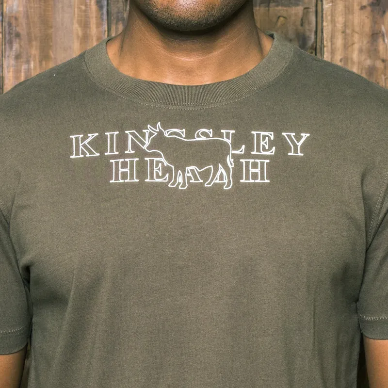 Kingsley Heath Nguni Crew Tee Fatigue