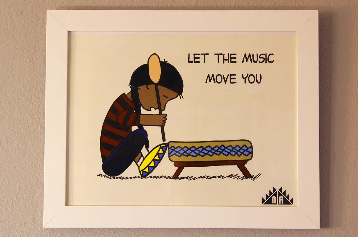 Let the Music Move You Art Print