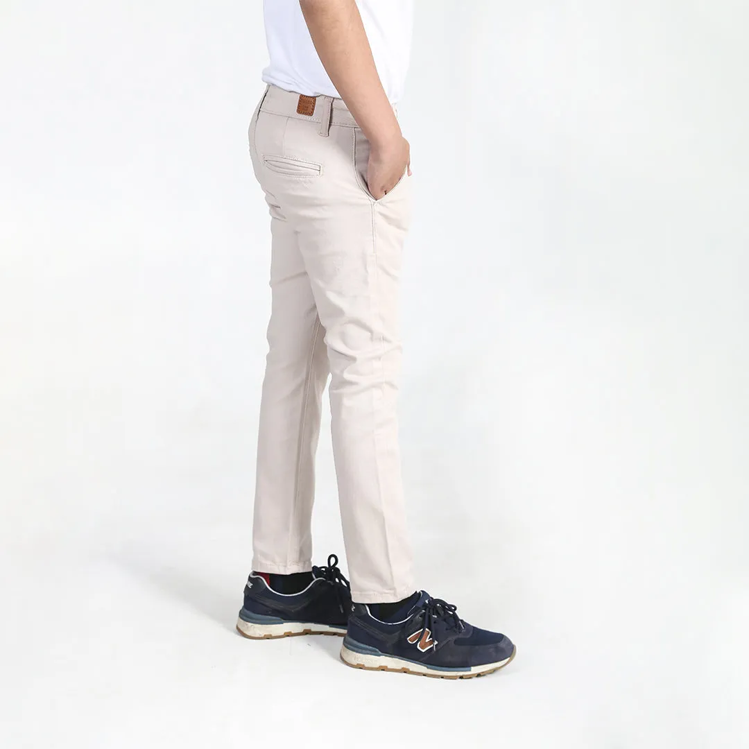 Light Khaki Cross Pocket Pants