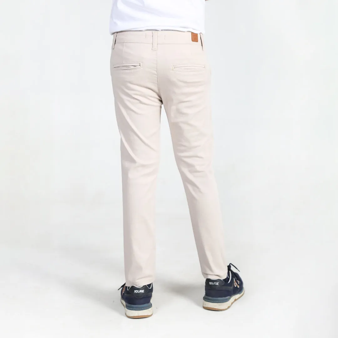 Light Khaki Cross Pocket Pants