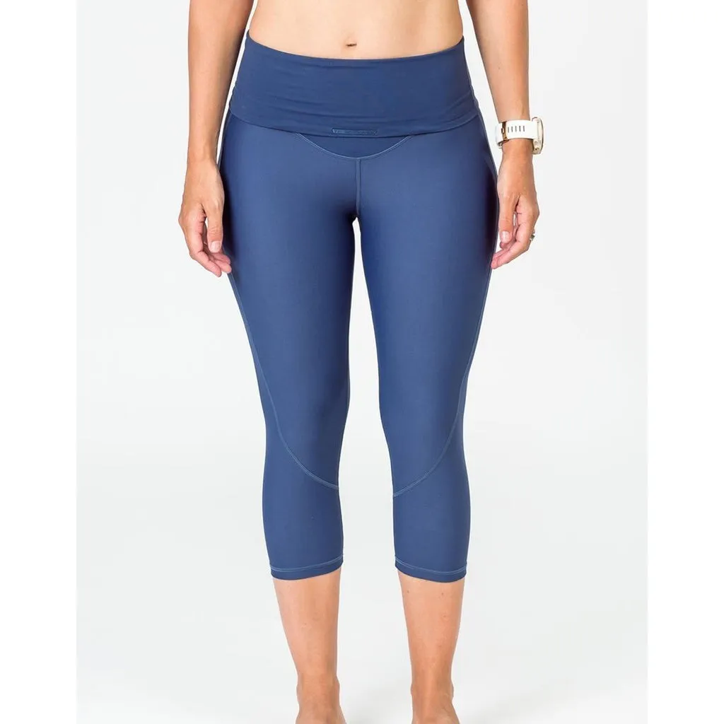 Maternity Leggings - Cadenshae 3/4 Pregnancy & Postpartum Aspen