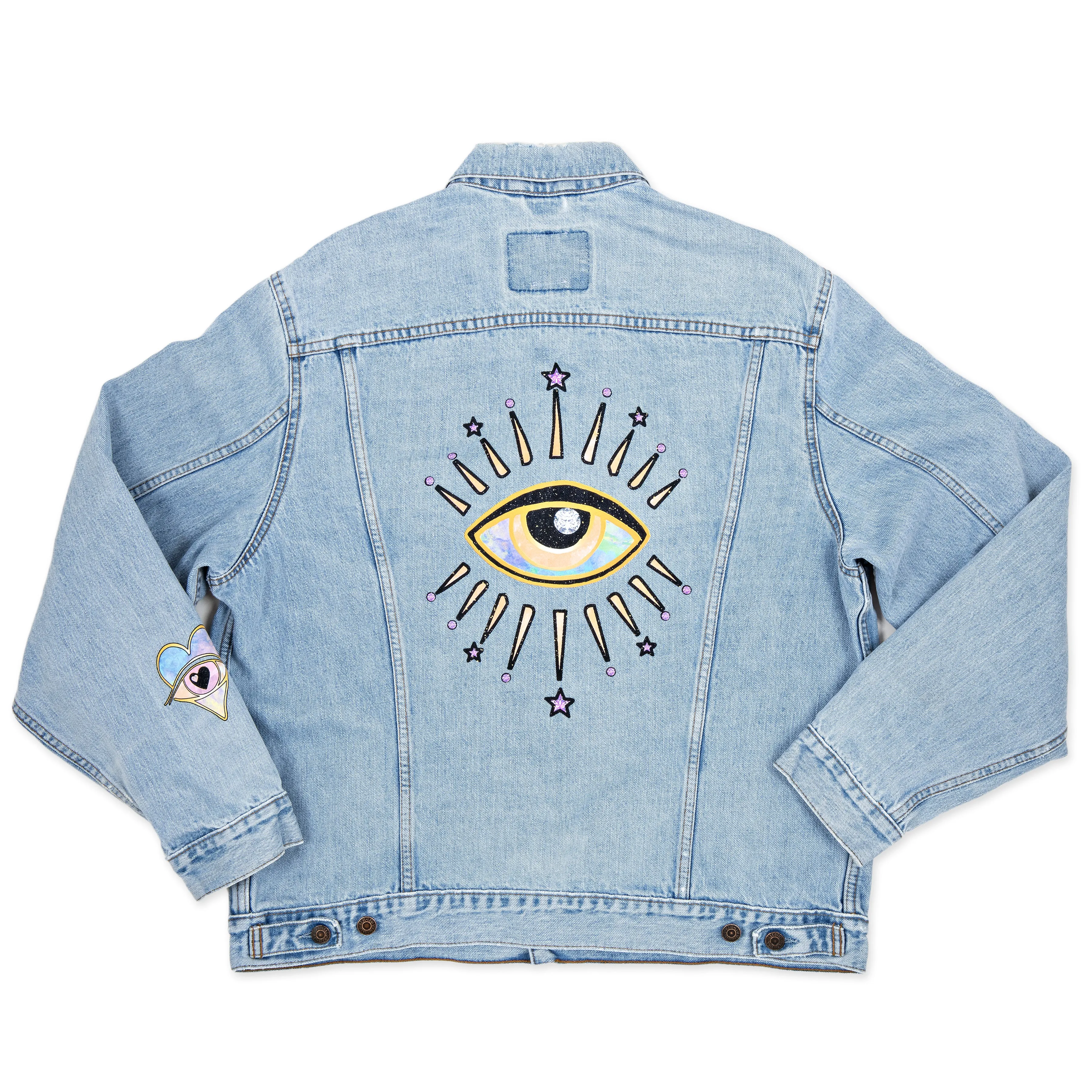 NSF x JA - VINTAGE COSMIC LOVE DENIM JACKET