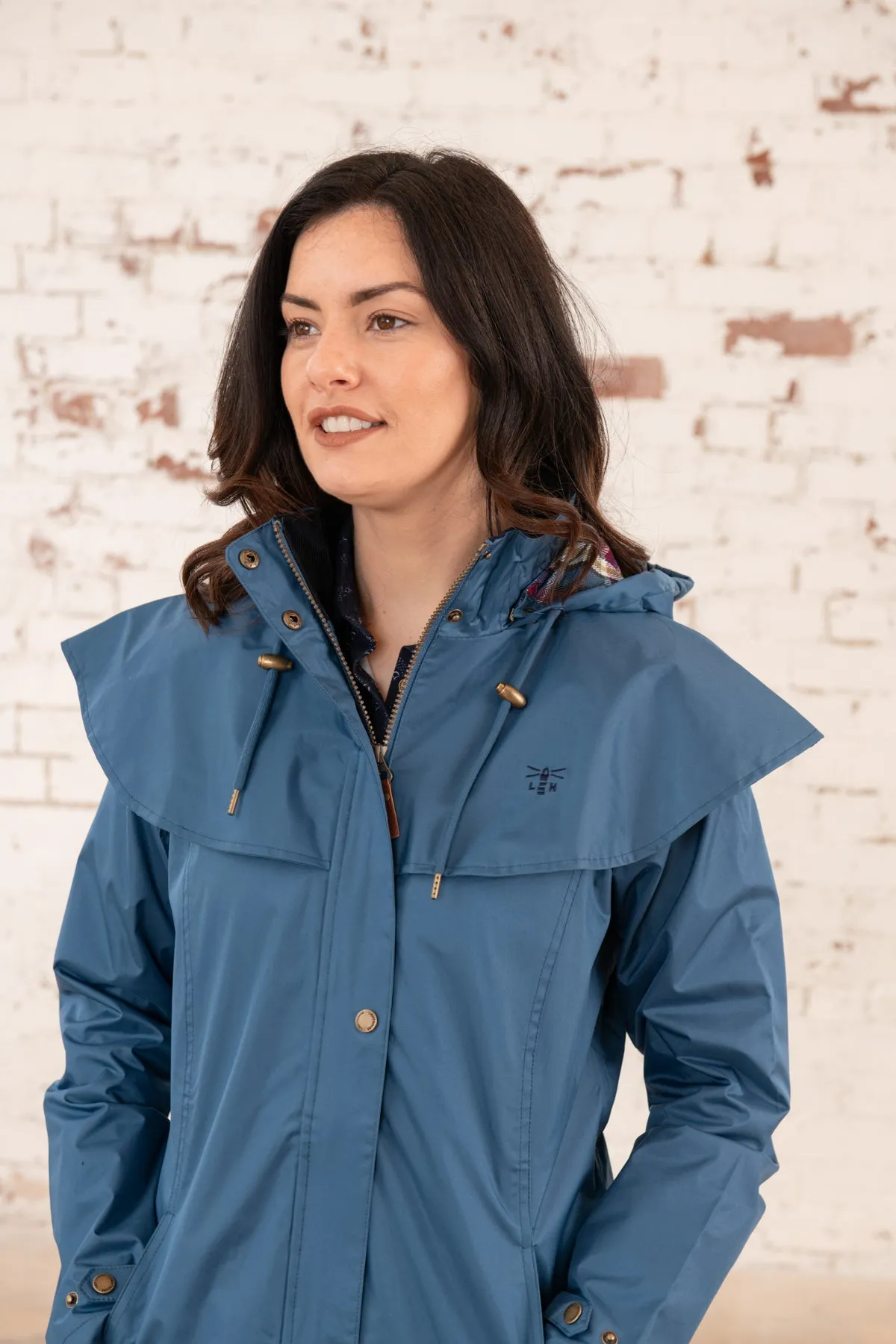 Outback Full Length Waterproof Raincoat - Deep Sea