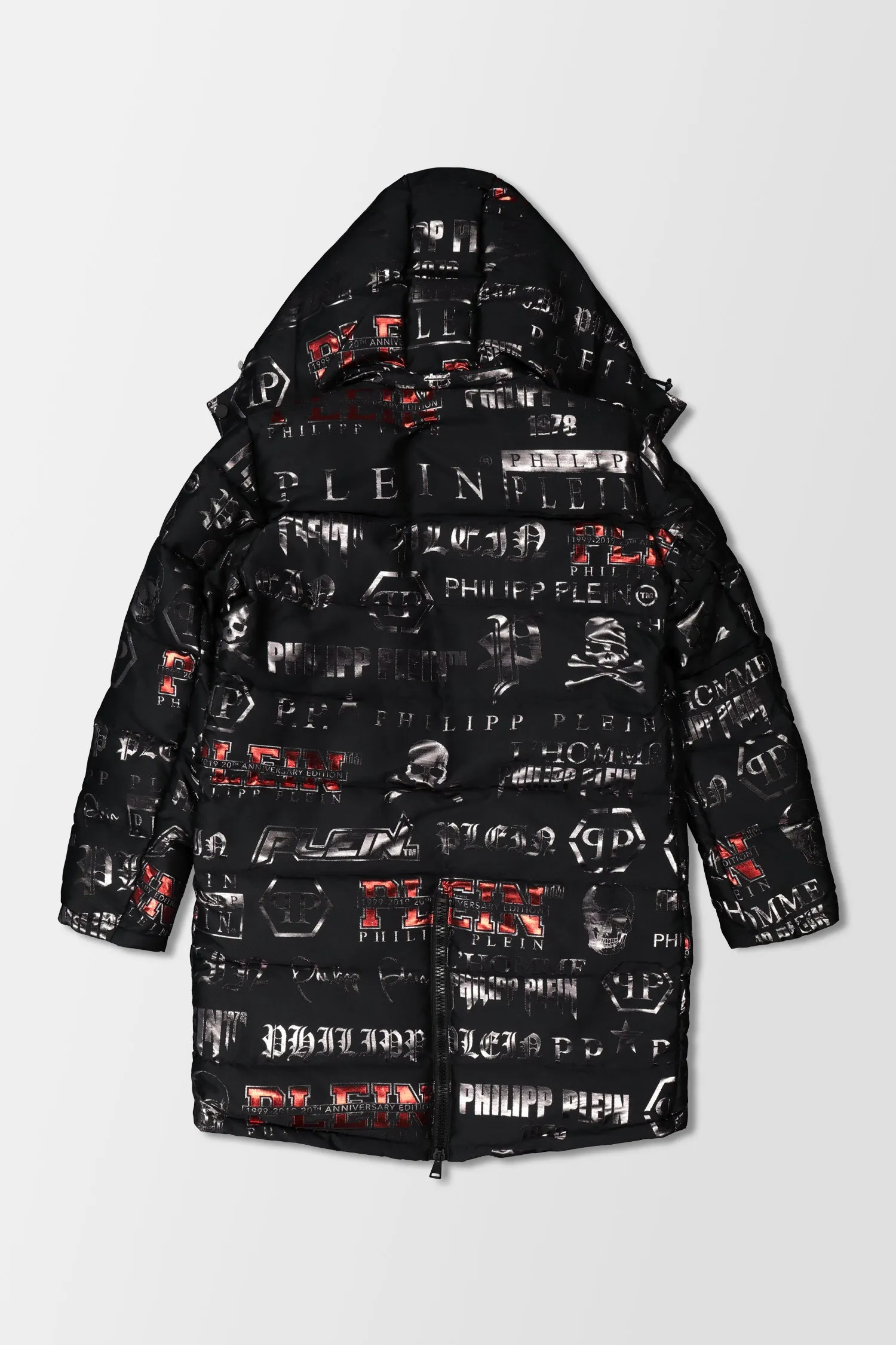 Philipp Plein Black Down Jacket